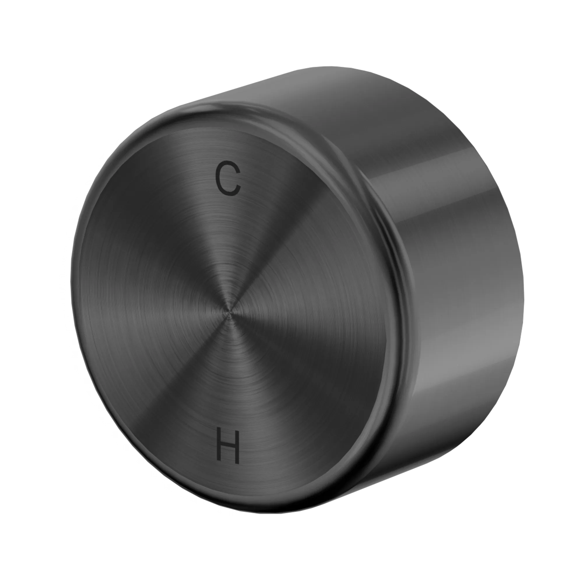 24 E006 GM Serenity Progressive Shower Mixer With Metal Handle Gun Metal image 1