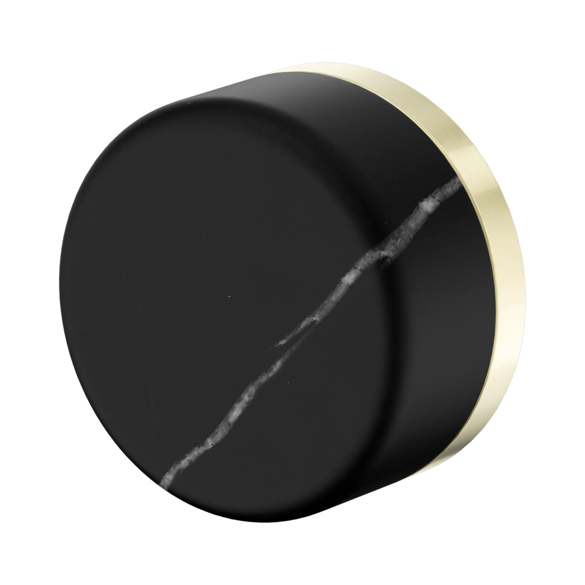 24 E128 BG Serenity Progressive Shower Mixer With Marquina Black Handle Brushed Gold image 1