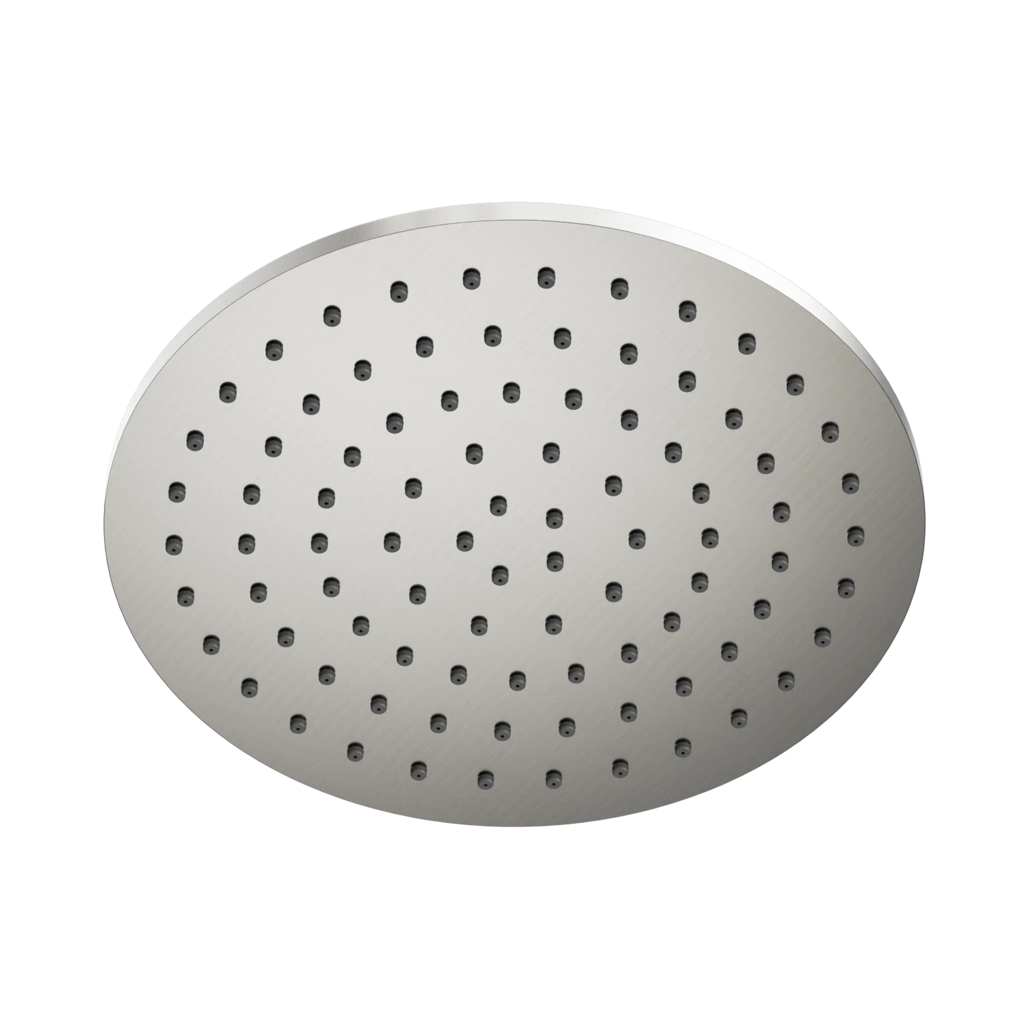 NR507046 BN 250mm Round Metal Shower Head II Brushed Nickel image 1