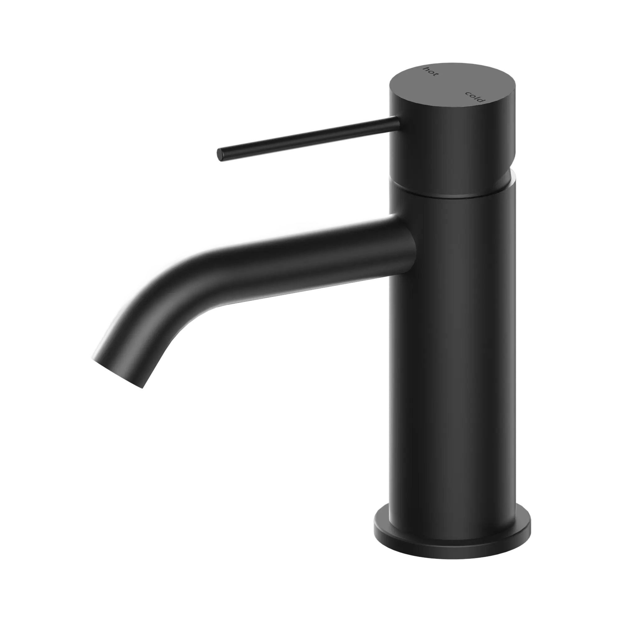 NR221901 MB Mecca Basin Mixer Matte Black image 1