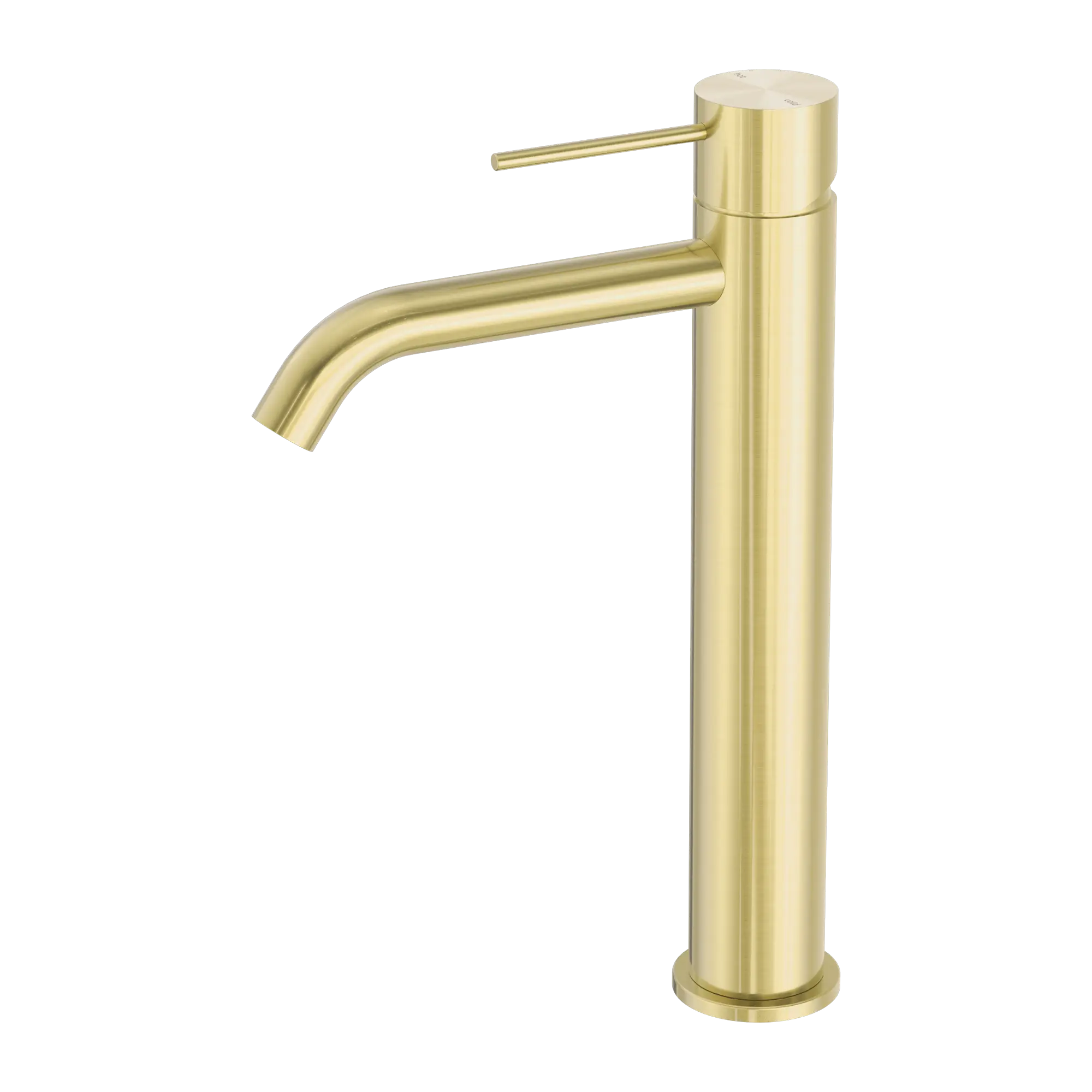 NR221901a BG Mecca Tall Basin Mixer Brushed Gold image 1