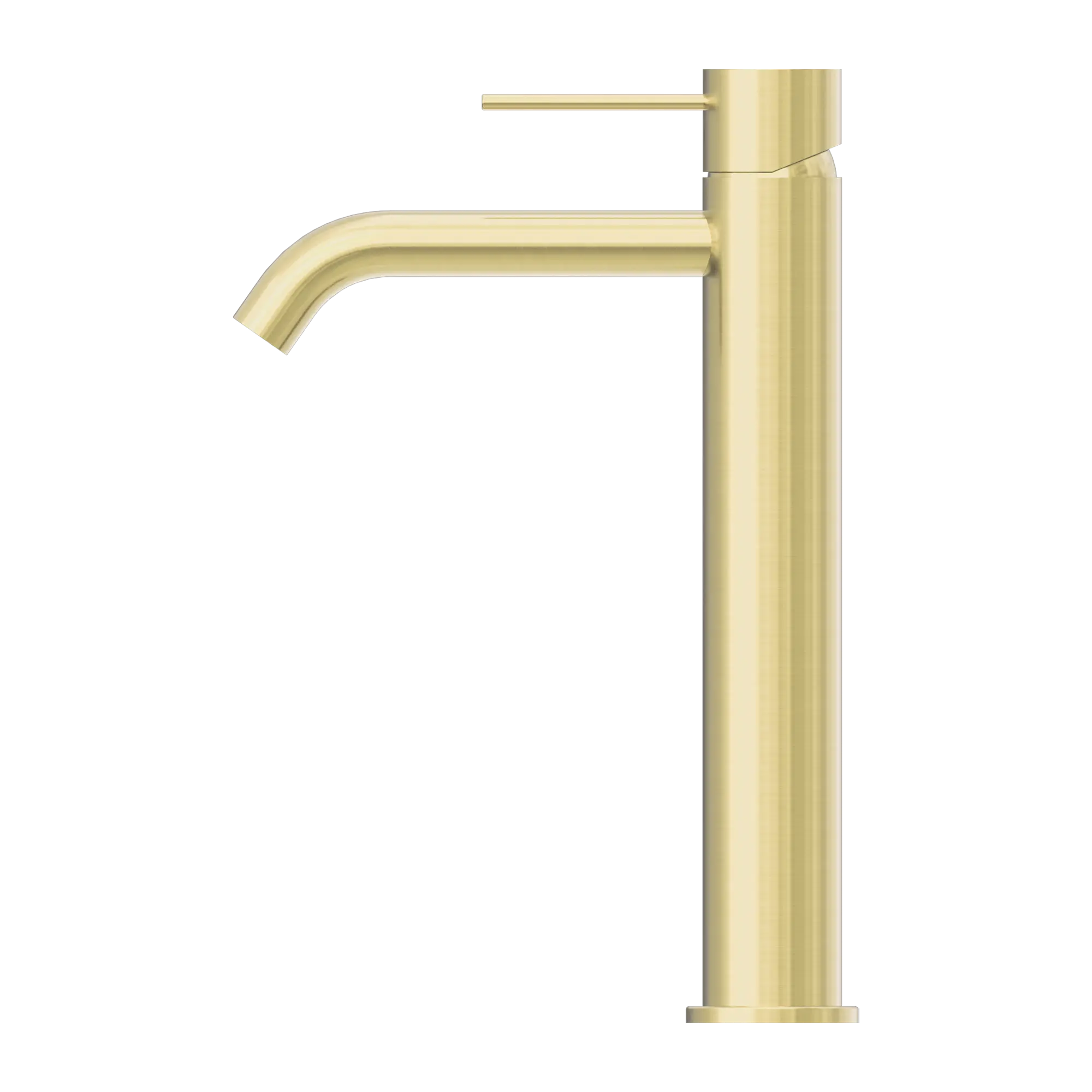NR221901a BG Mecca Tall Basin Mixer Brushed Gold image 2
