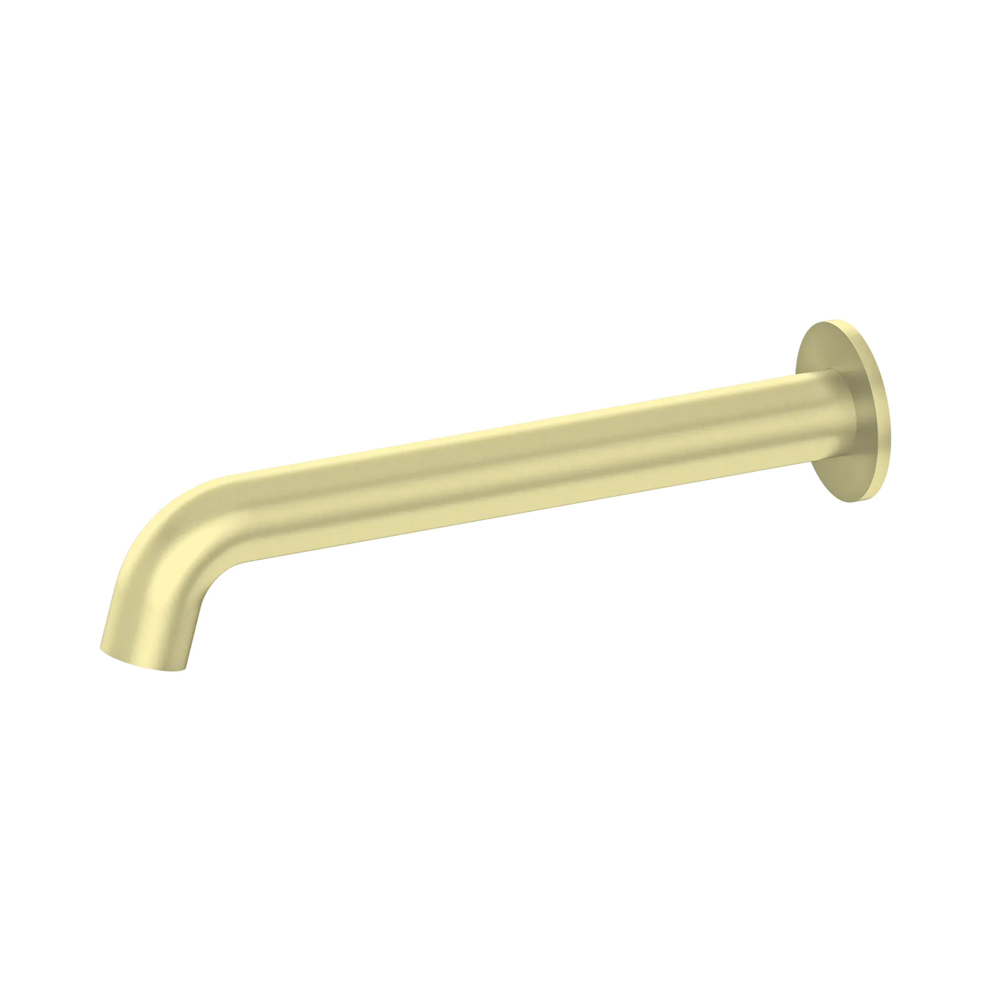 NR221903250 BG Mecca Basin Bath Spout Only 250 MM Brushed Gold image 1