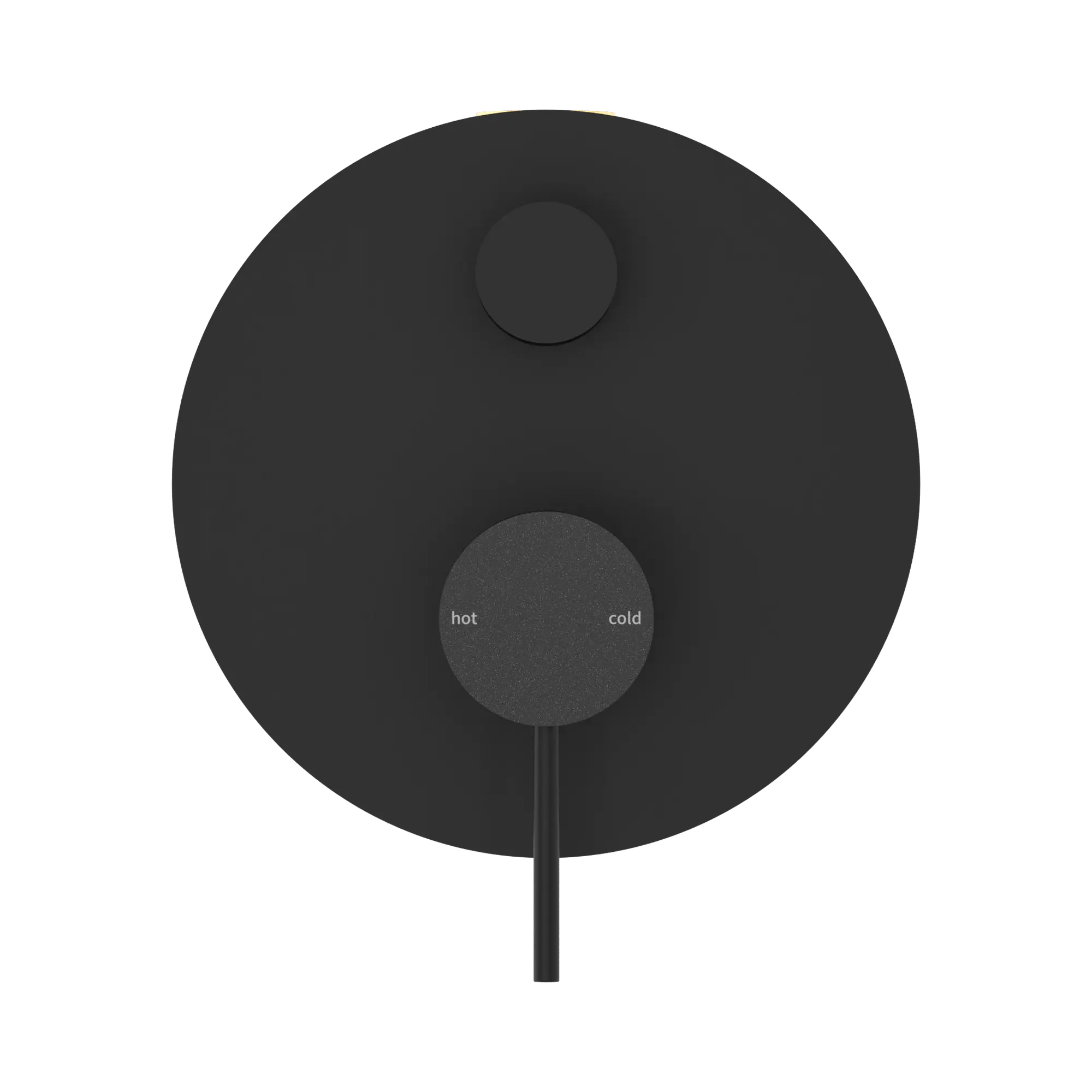 NR221909a MB Mecca Shower Mixer With Divertor Matte Black image 2