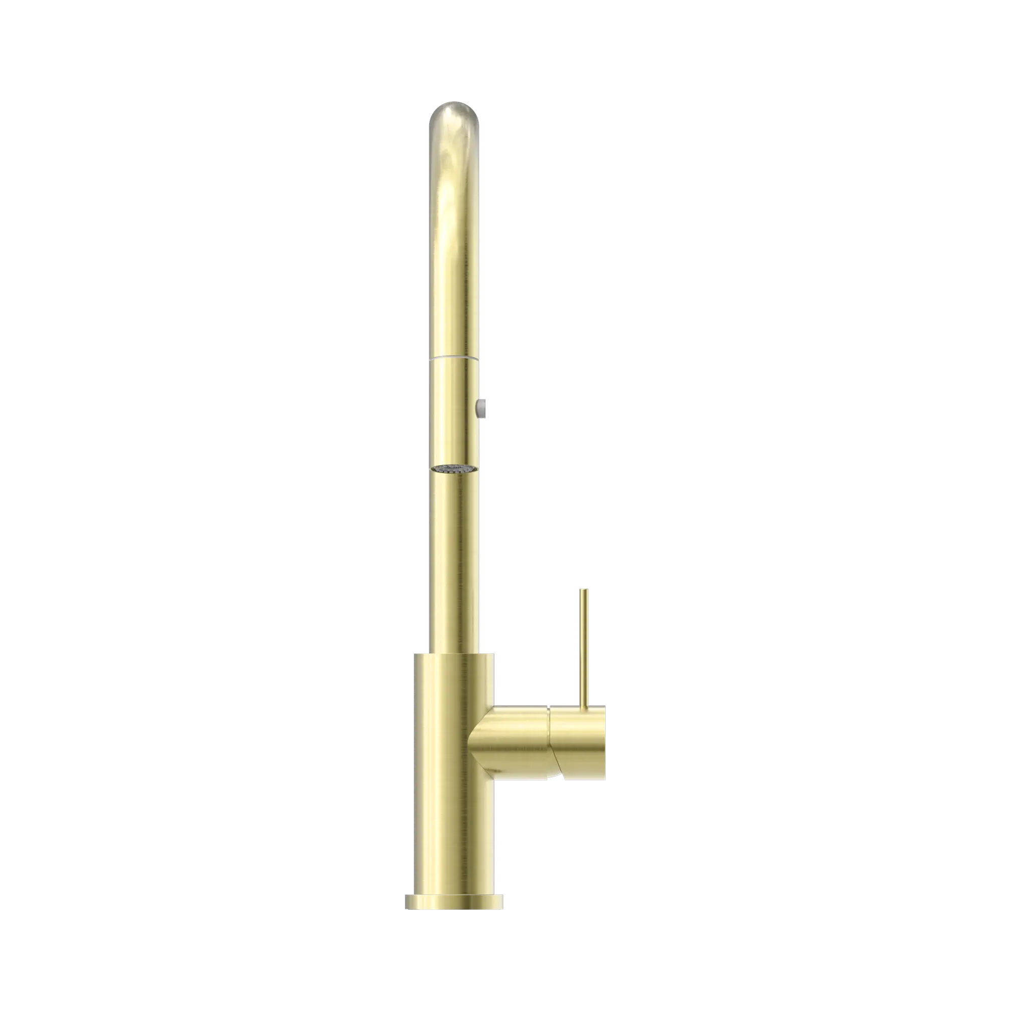 NR221908 BG Mecca Pull Out Sink Mixer With Vegie Spray Function Brushed Gold image 2