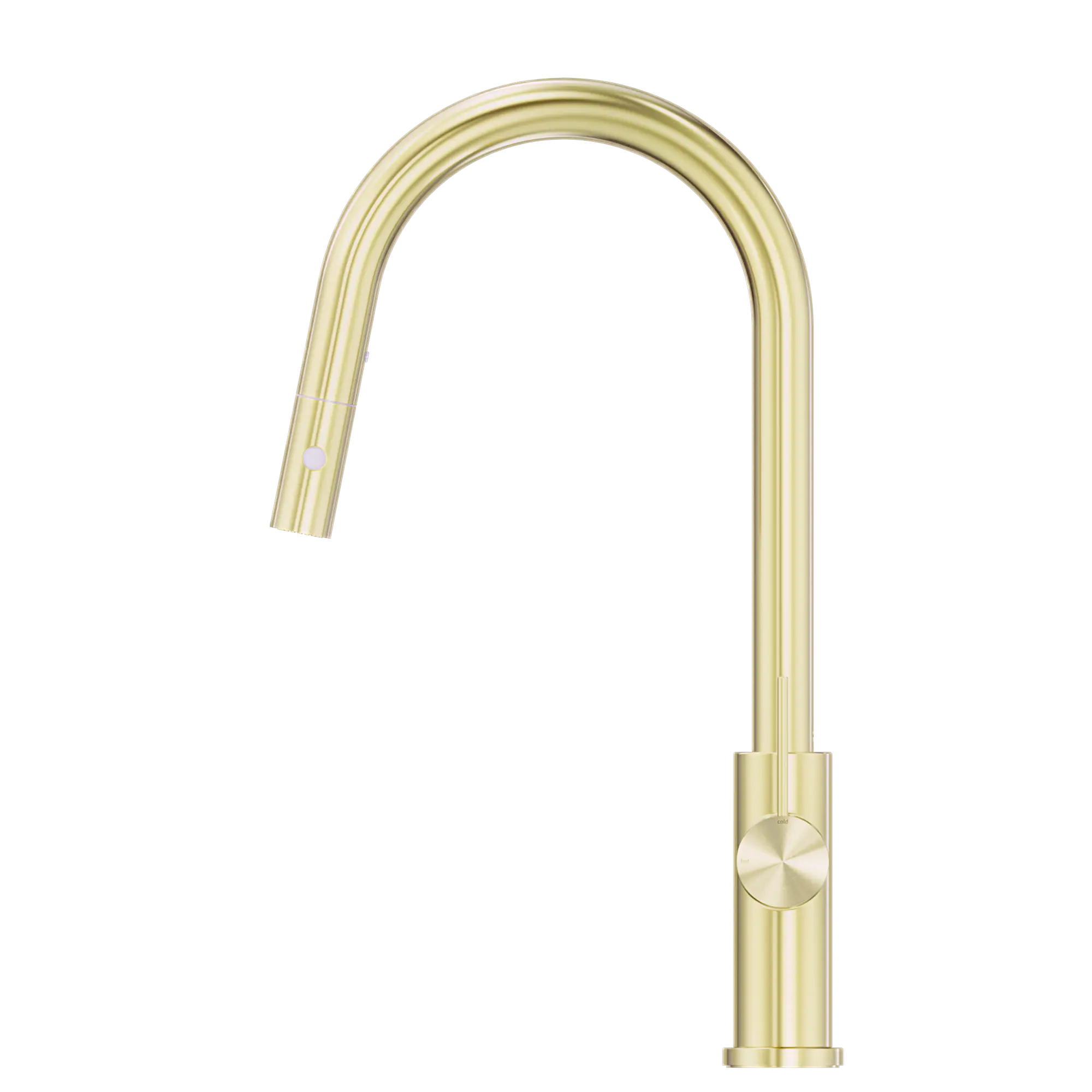 NR221908 BG Mecca Pull Out Sink Mixer With Vegie Spray Function Brushed Gold image 3