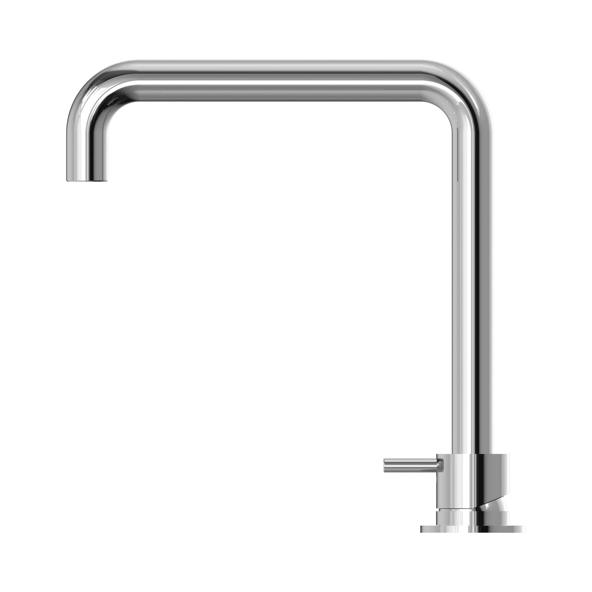 NR221901c CH Mecca Hob Basin Mixer Square Swivel Spout Chrome image 3