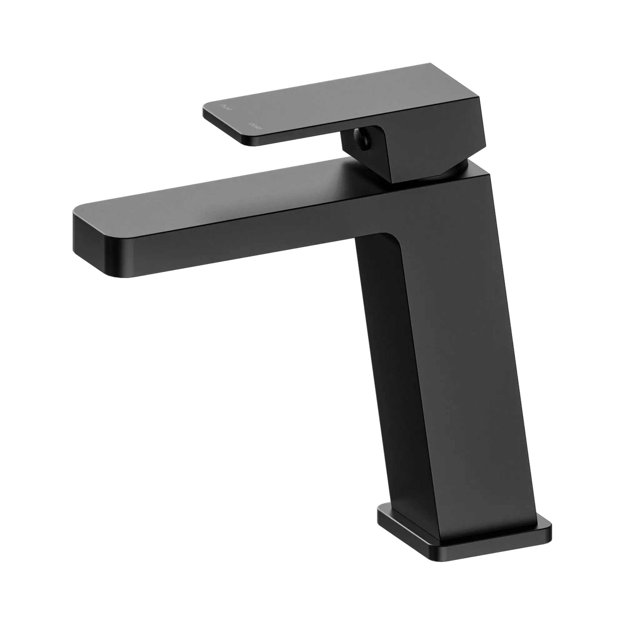 NR301501 MB Celia Basin Mixer Angle Spout Matte Black image 1
