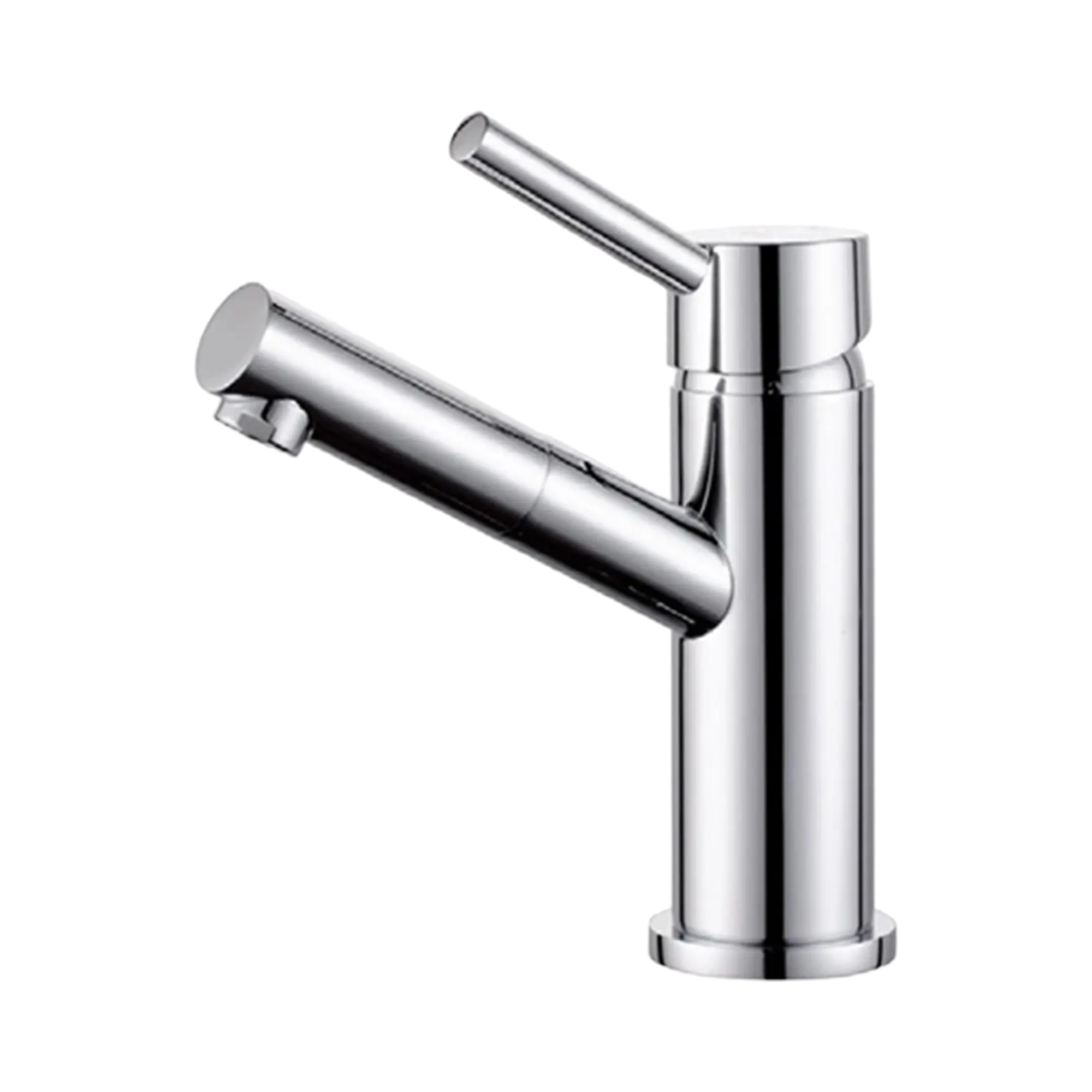 NR250801 CH Dolce Basin Mixer Angle Spout Chrome image 1