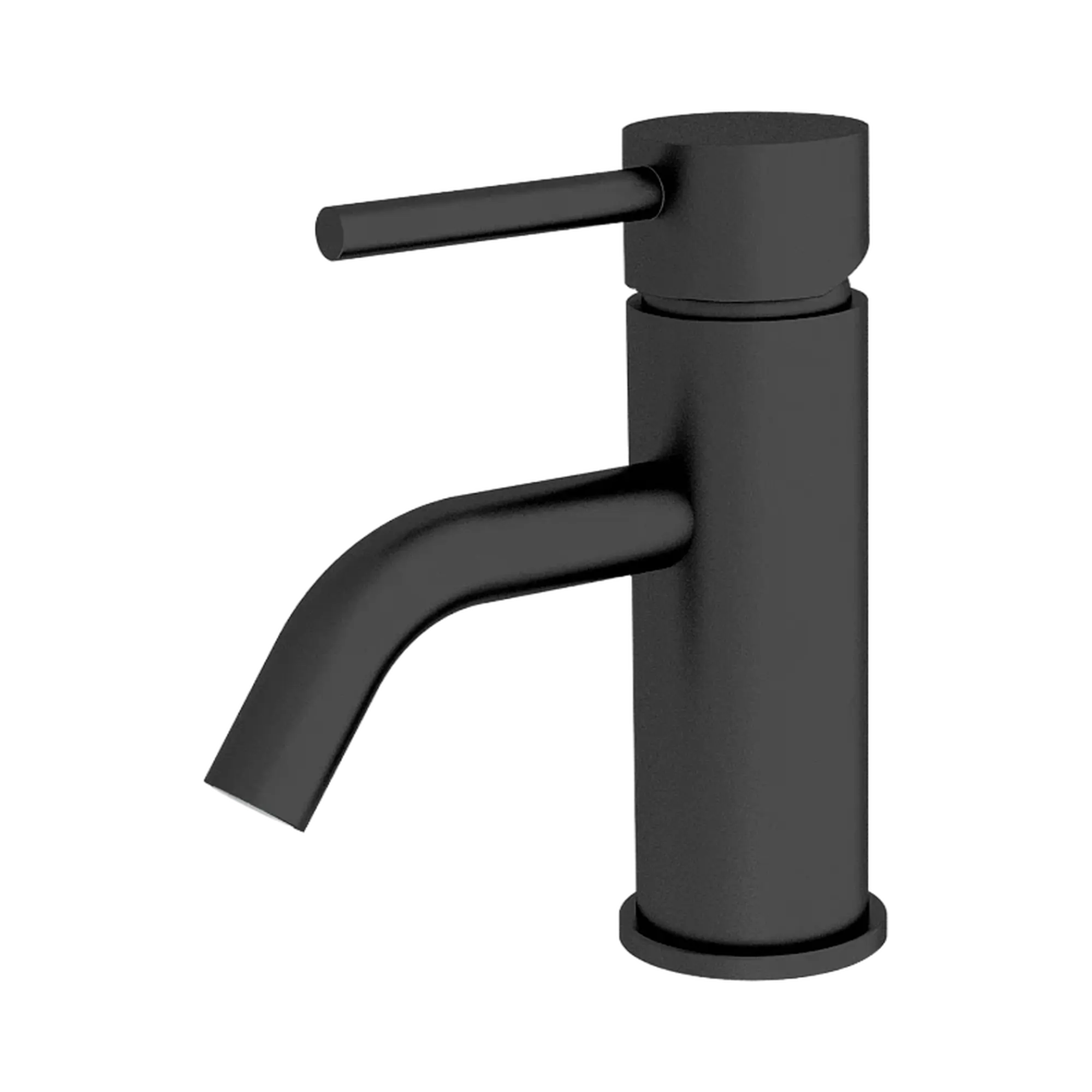 NR250802a MB Dolce Basin Mixer Stylish Spout Matte Black image 1