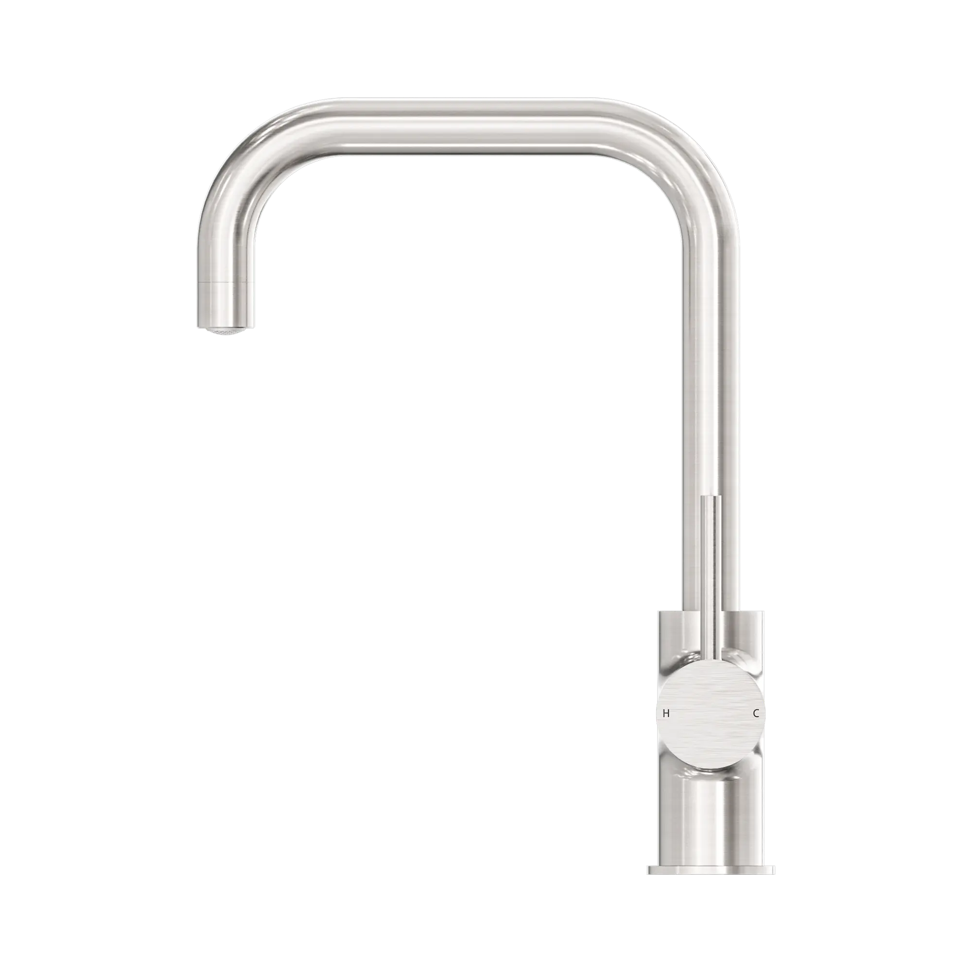 NR250806 BN Dolce Kitchen Mixer Square Shape Brushed Nickel image 3