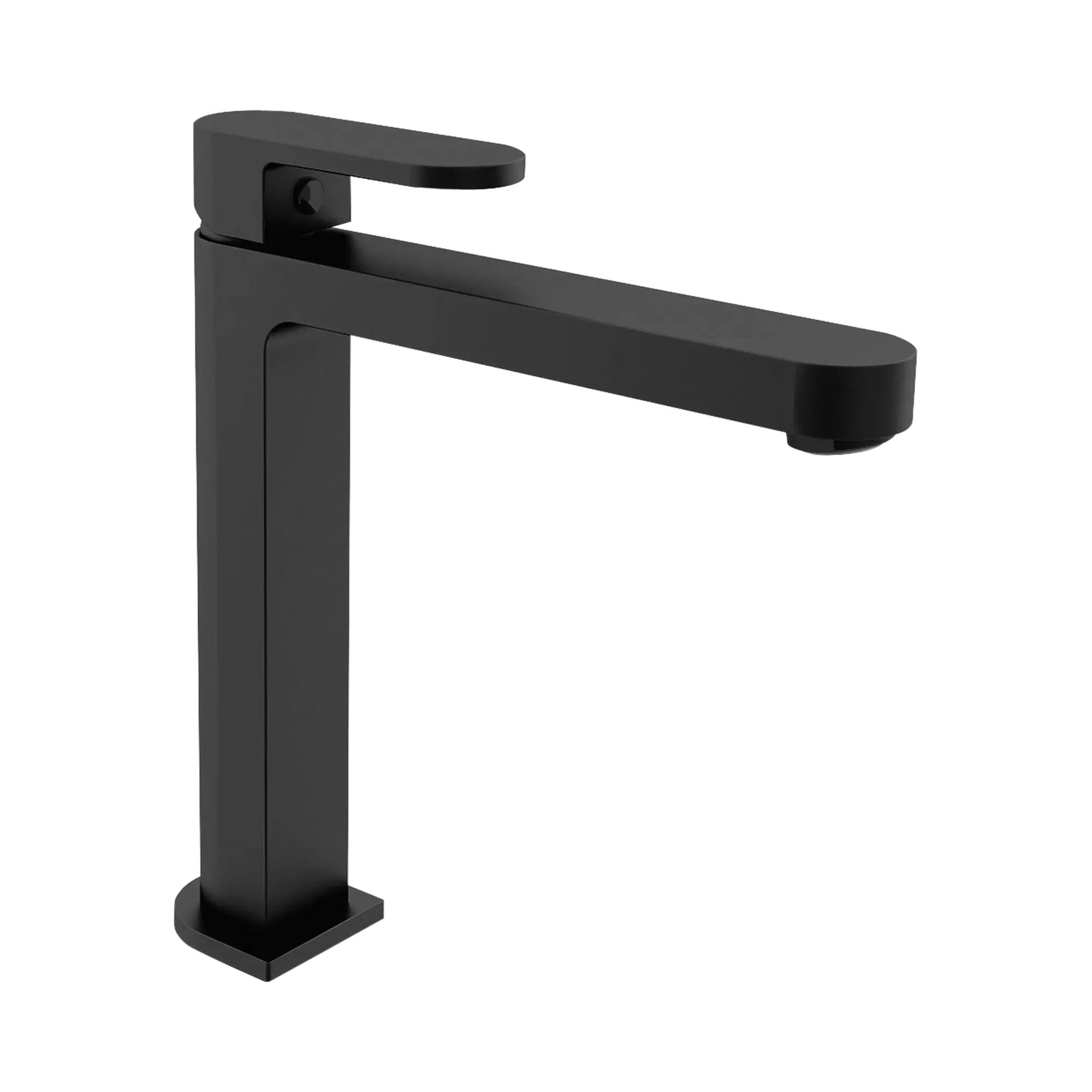 NR301301a MB Ecco Tall Basin Mixer Matte Black image 1