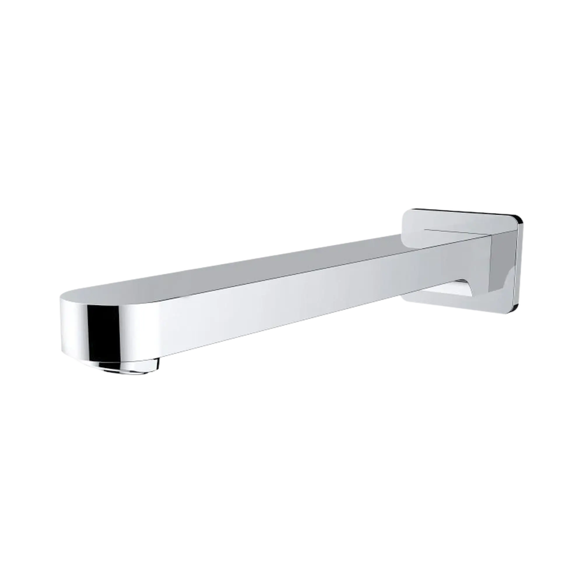 NR301303 CH Ecco Fixed Bath Spout Only Chrome image 1
