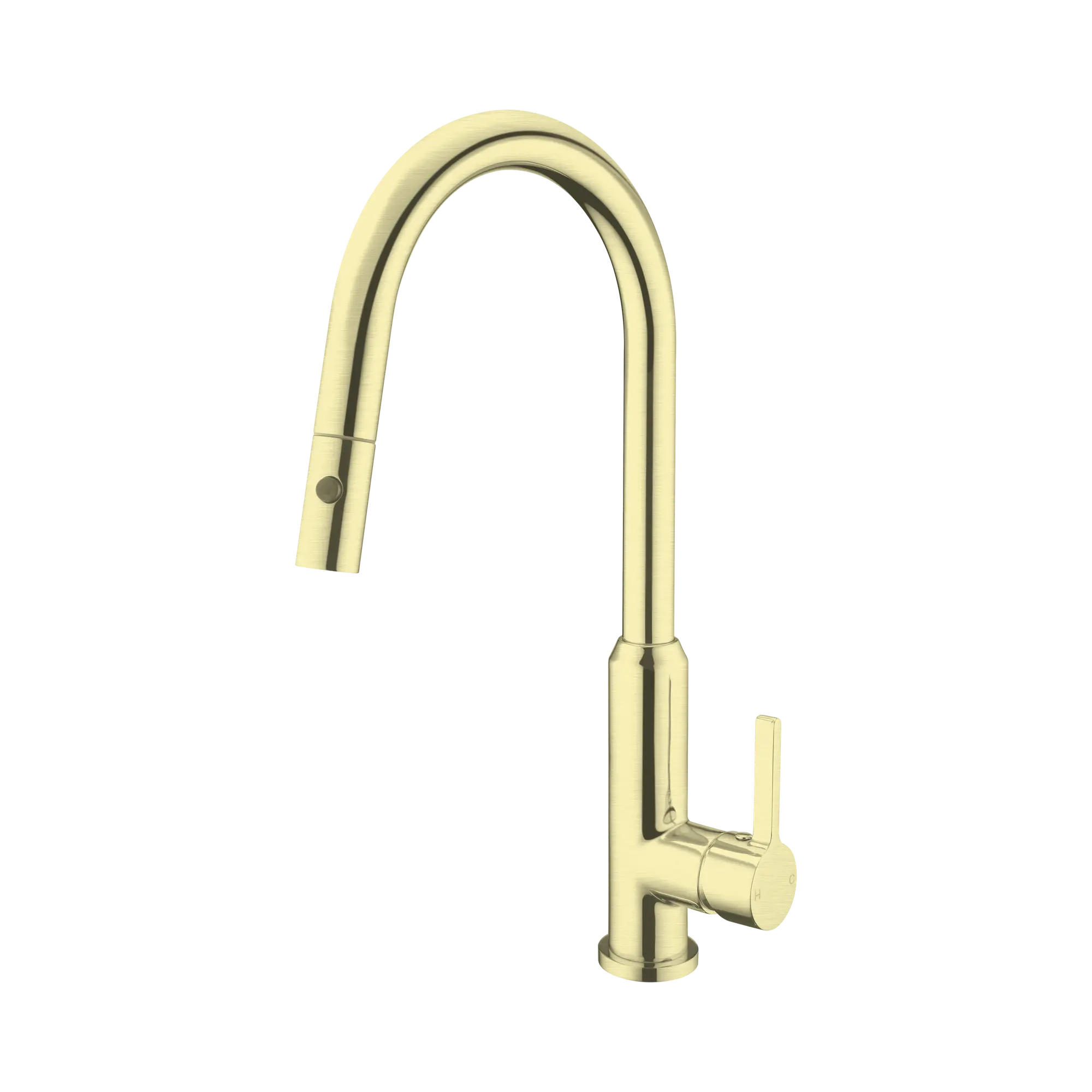 NR231708 BG Pearl Pull Out Sink Mixer With Vegie Spray Function Brushed Gold image 1