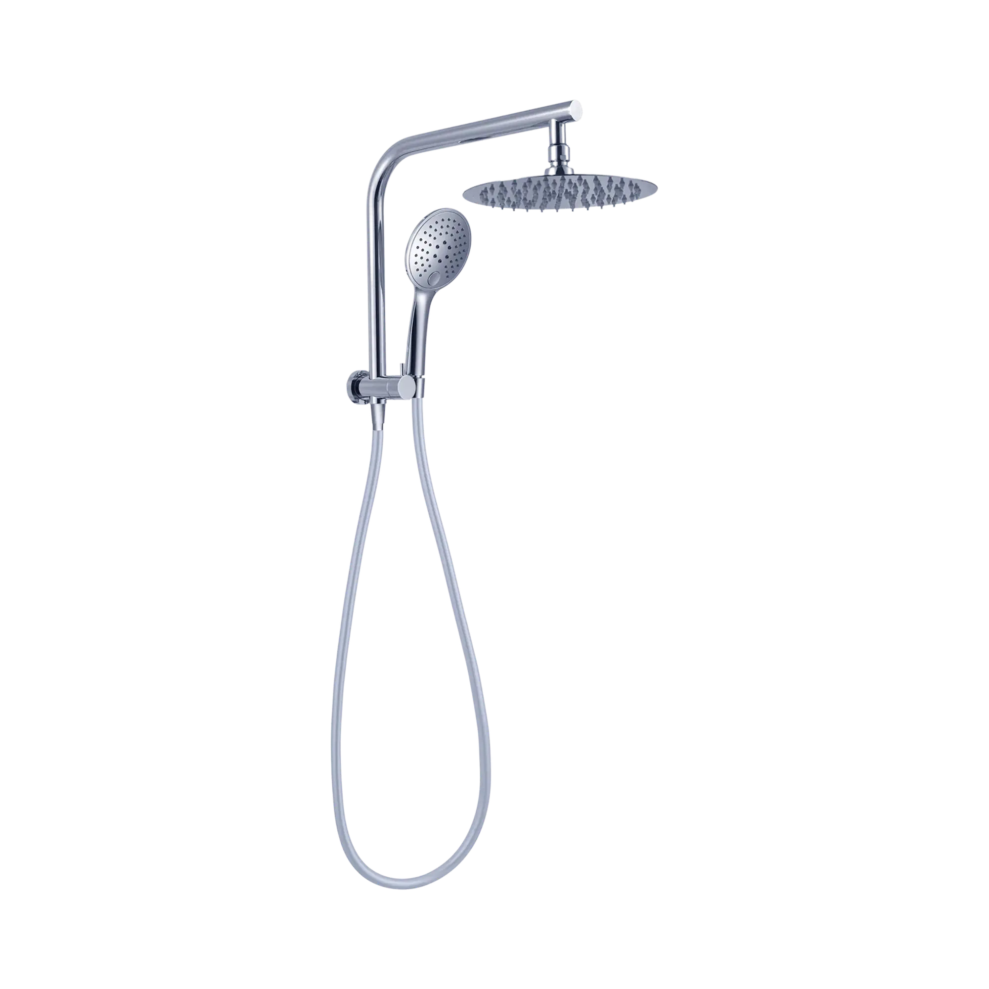 NR250805b CH Mecca 2 In 1 Twin Shower Chrome image 1