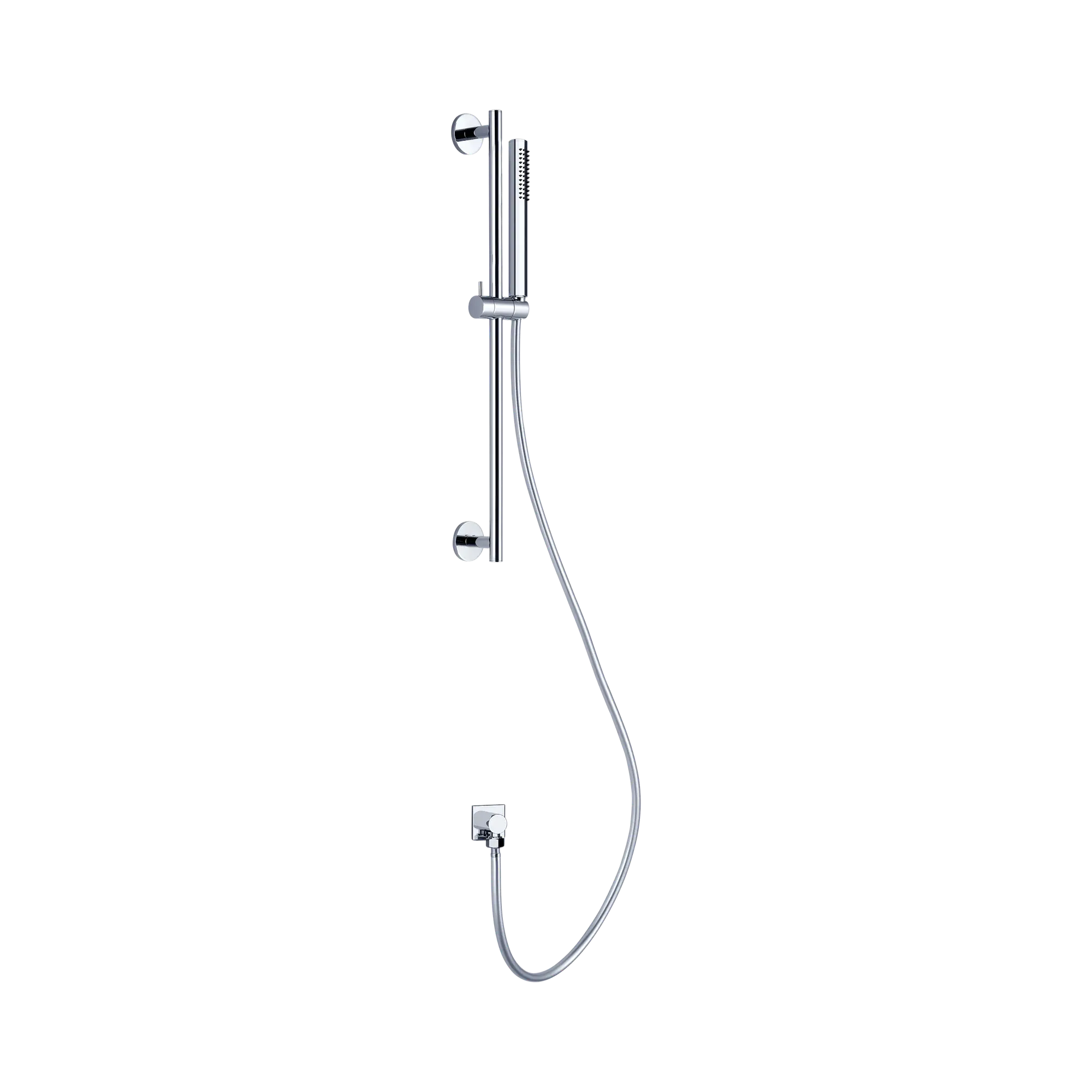 NR311 CH Dolce Shower Rail With Slim Hand Shower Chrome image 1