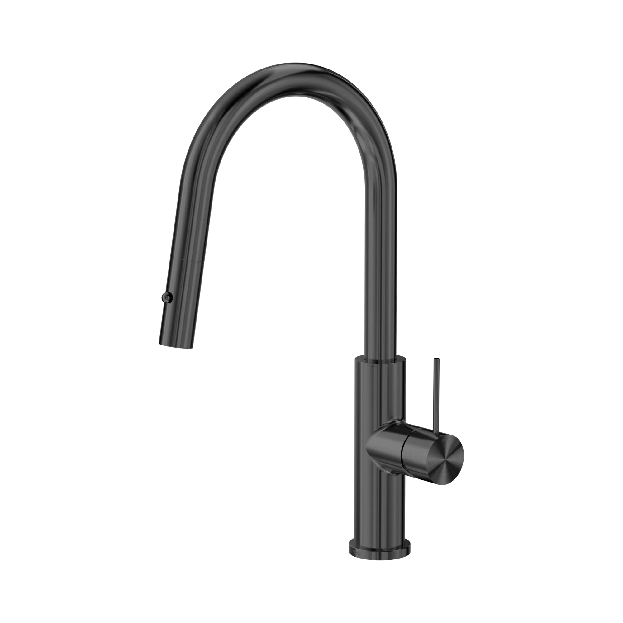 NR221908a GM Mecca Smart Sensor Pull Out Kitchen Mixer Gun Metal image 1