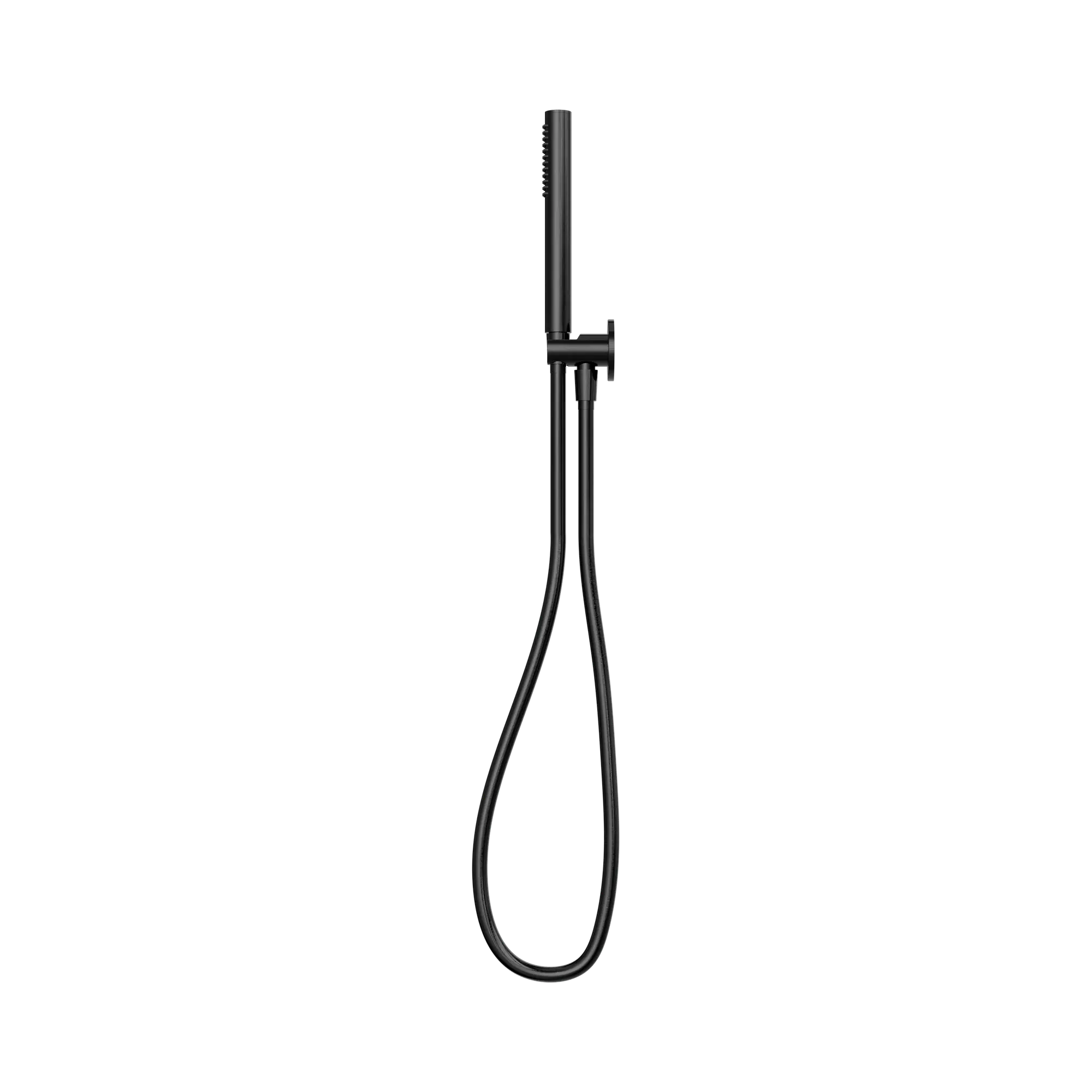 NR307 MB Slim Shower On Bracket Matte Black image 3