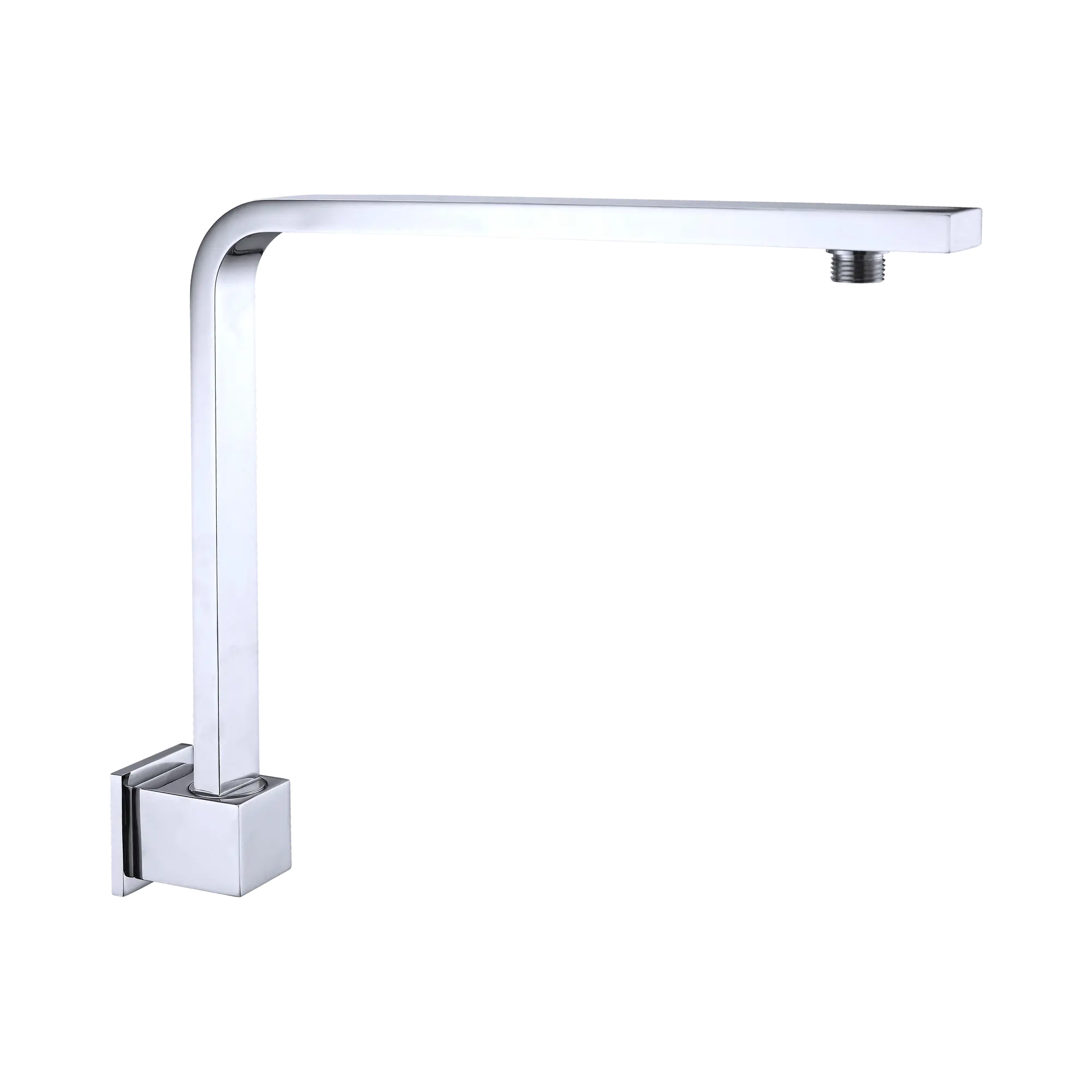 NR505 CH Square Swivel Shower Arm Chrome image 1