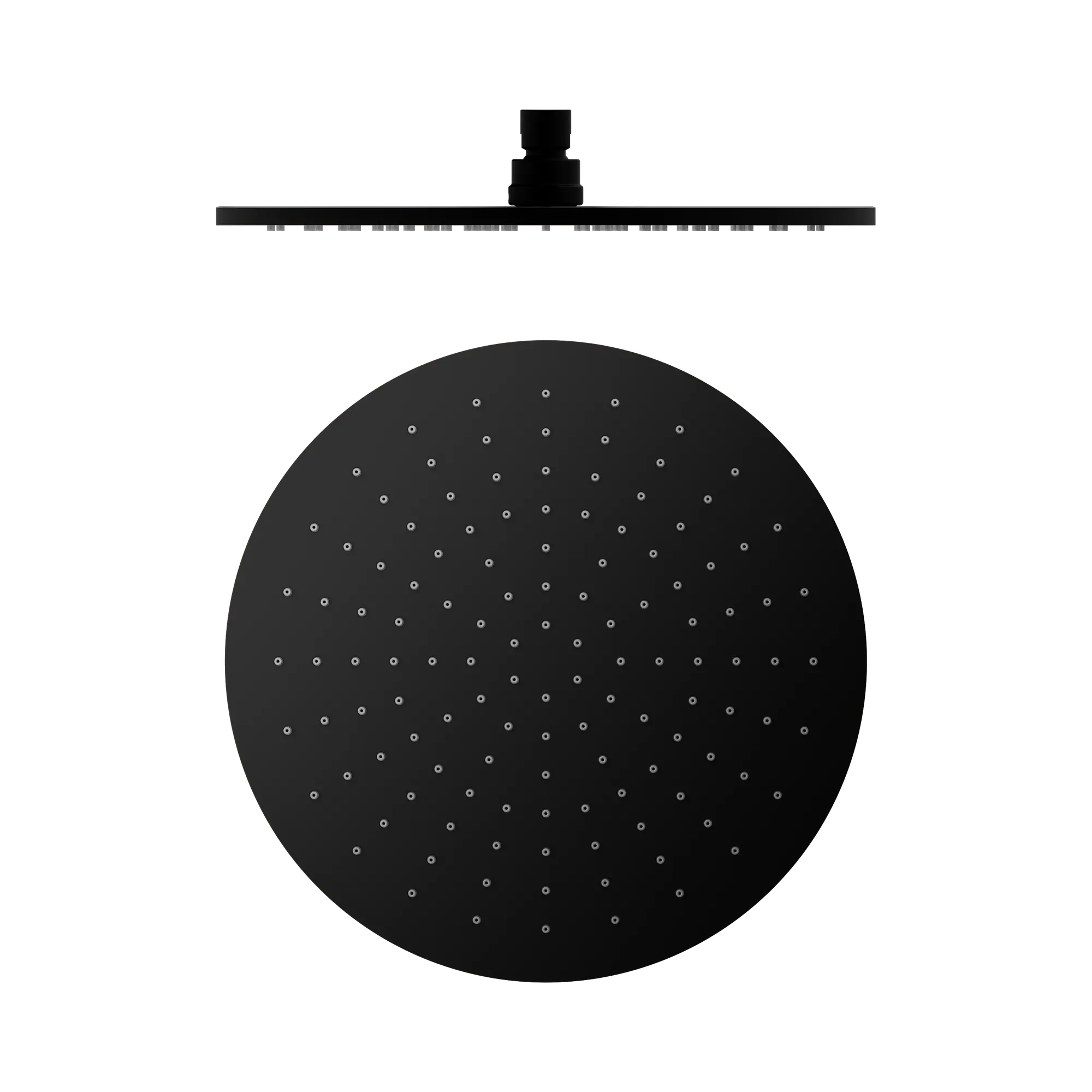 NRROA1202 MB 300mm Round Shower Head Matte Black image 1
