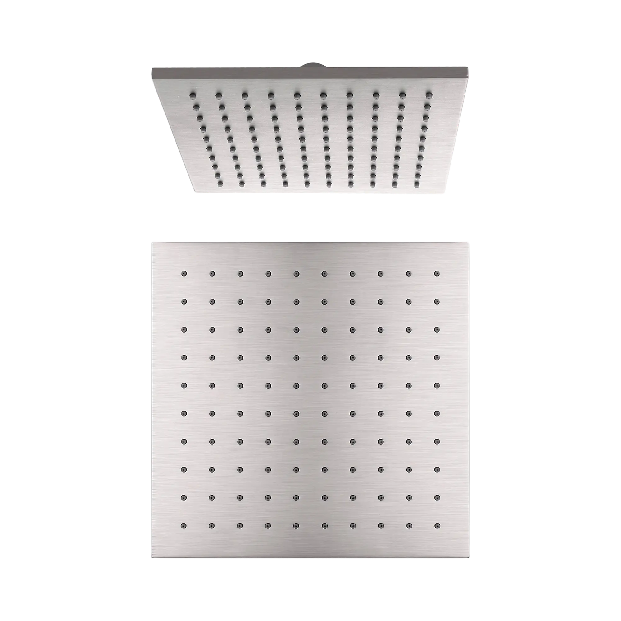 NRROB1003 BN 250mm Square Shower Head Brushed Nickel image 1