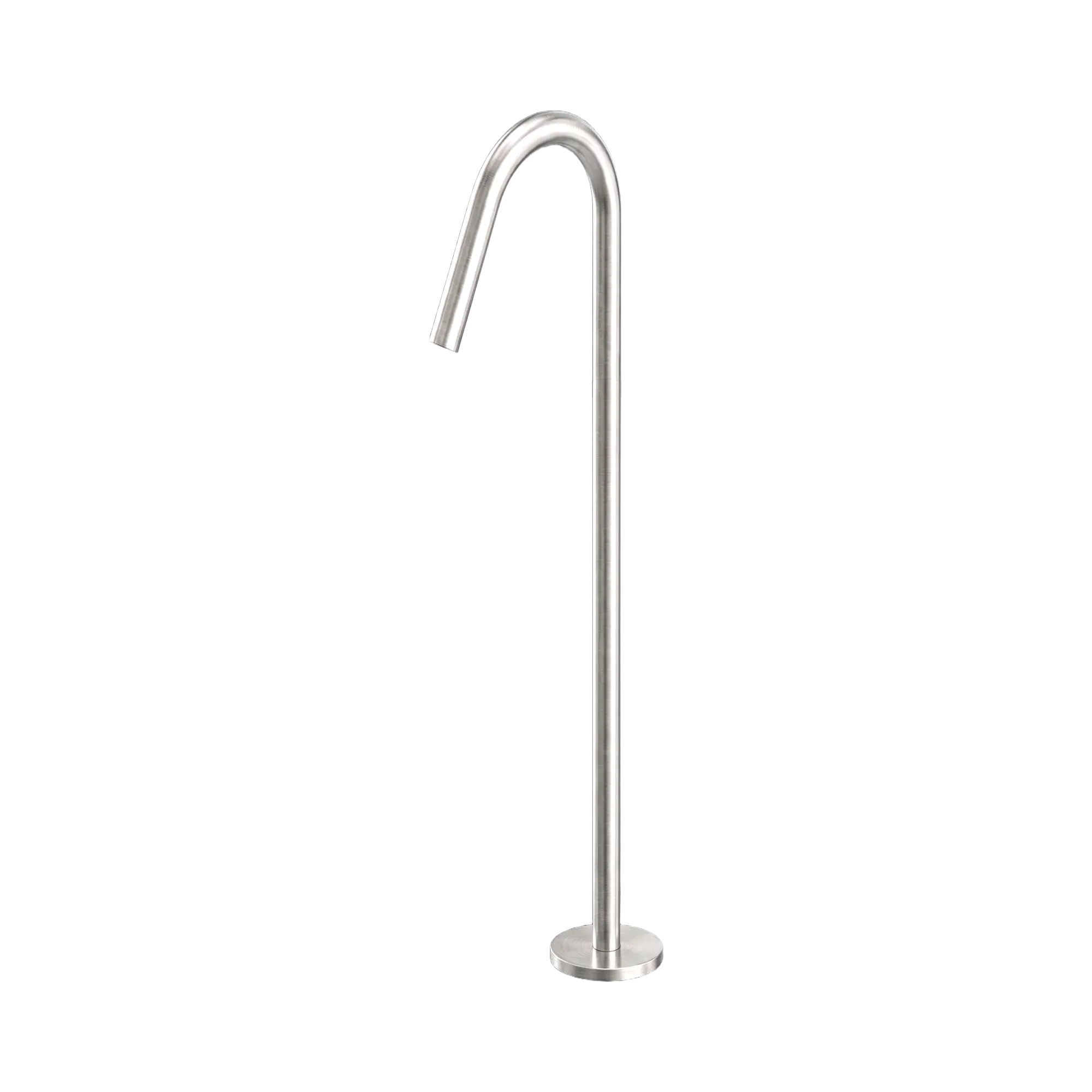 NR221903a BN Mecca Freestanding Bath Spout Only Brushed Nickel image 1