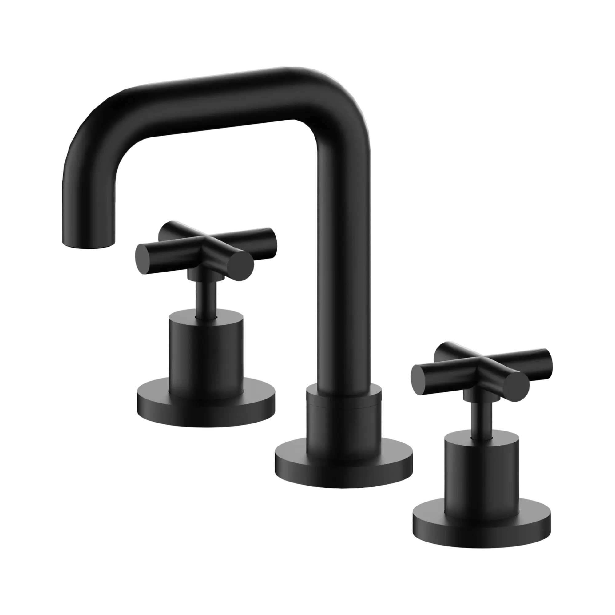NR201601 MB X Plus Basin Set Matte Black image 1