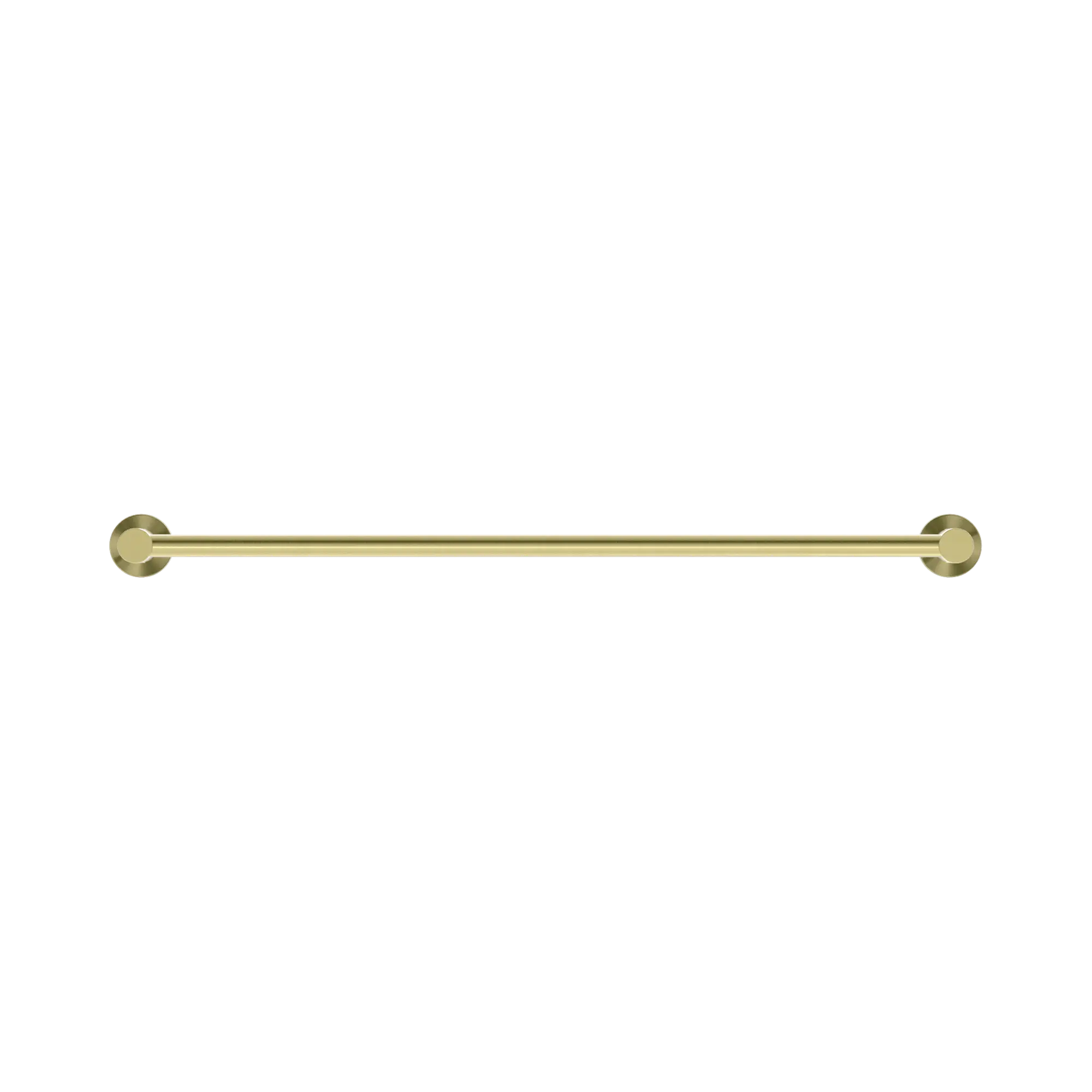 NR1924d BG Mecca Double Towel Rail 600mm Brushed Gold image 2