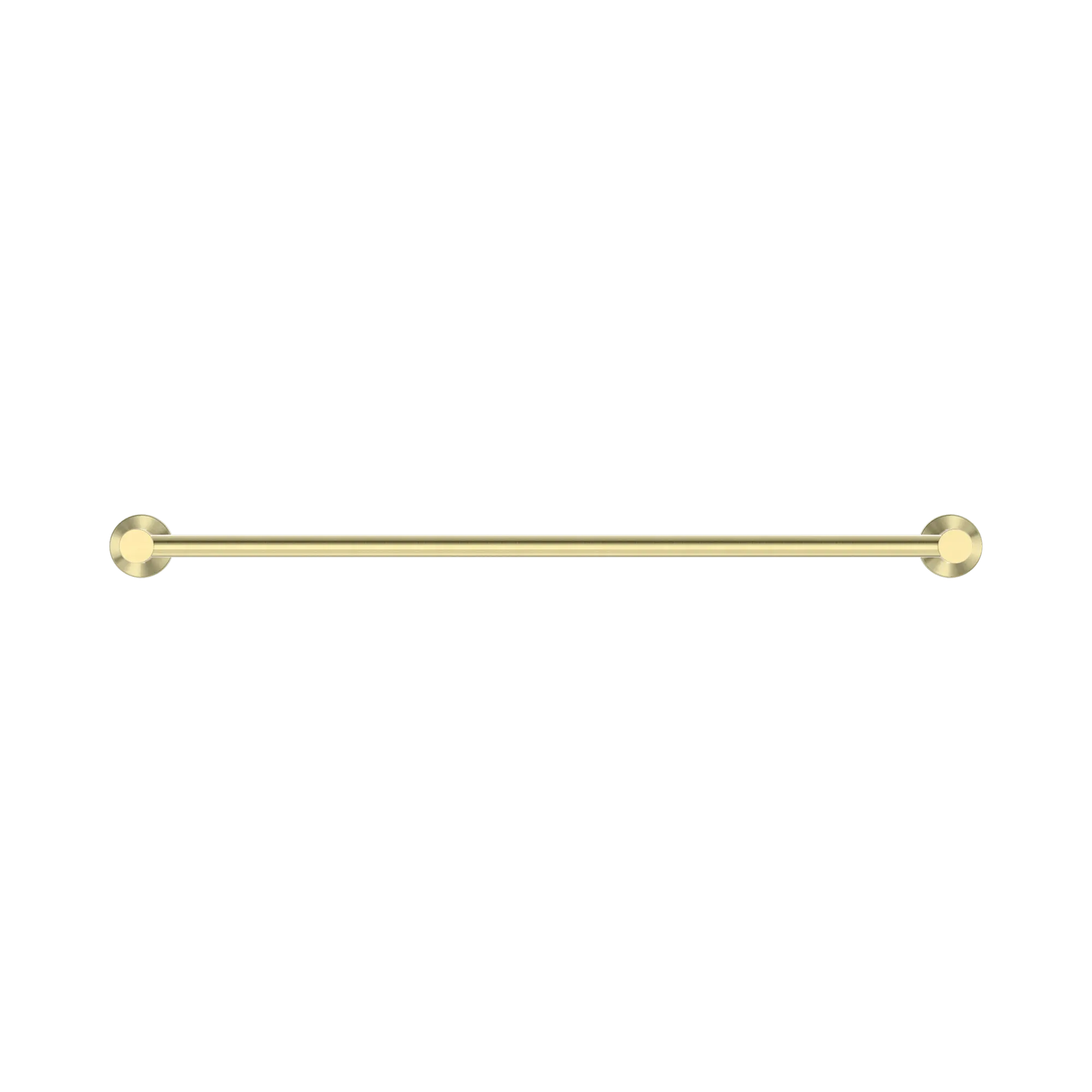 NR1924 BG Mecca Single Towel Rail 600mm Brushed Gold image 2