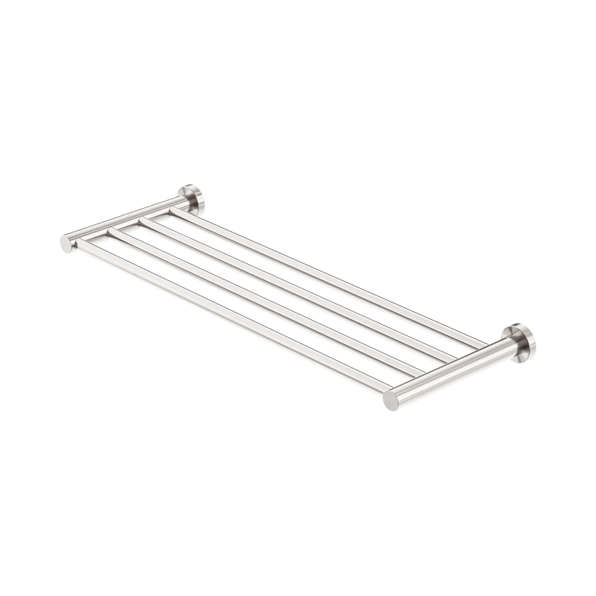 NR1989 BN Mecca Towel Rack Brushed Nickel image 1