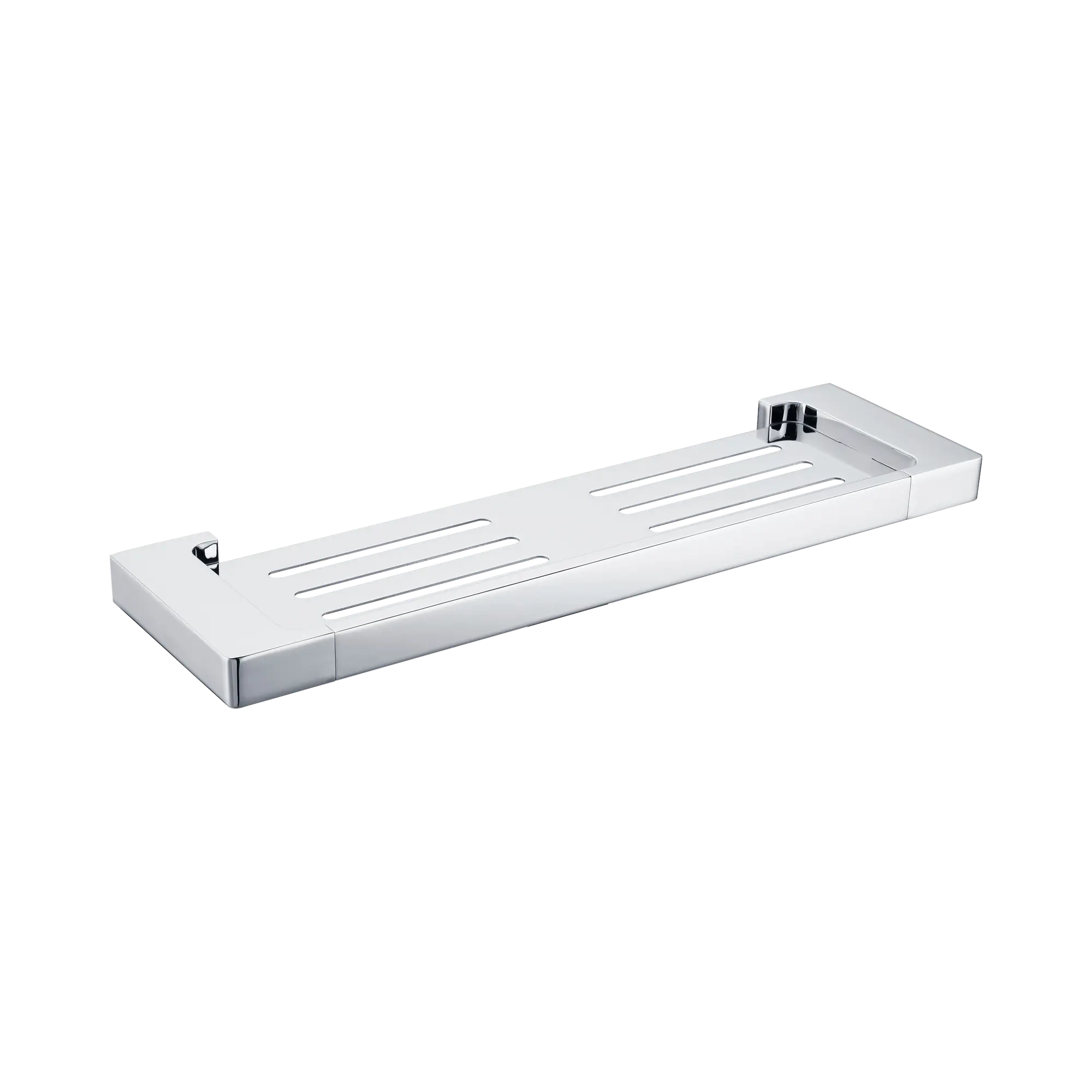 NR8087a CH Pearl Metal Shower Shelf Chrome image 1