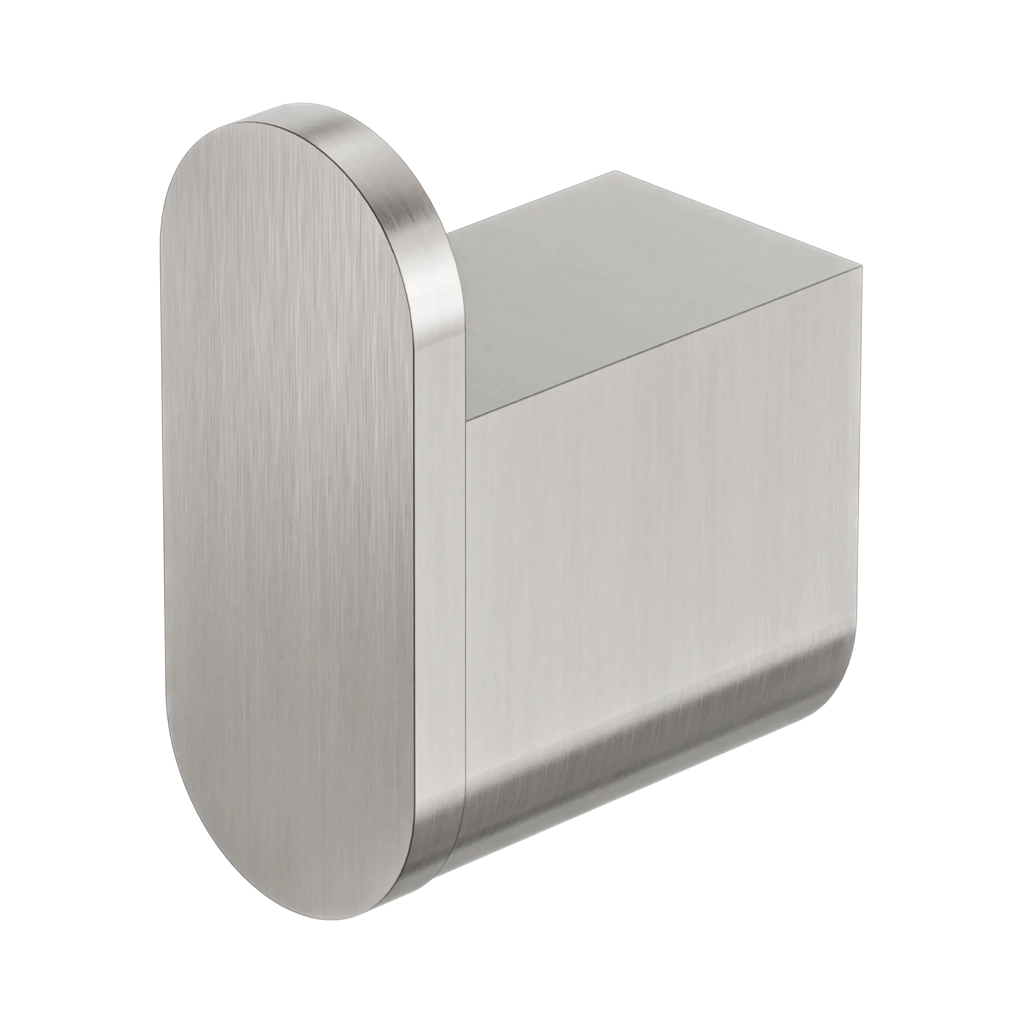 NR9082 BN Bianca Robe Hook Brushed Nickel image 1