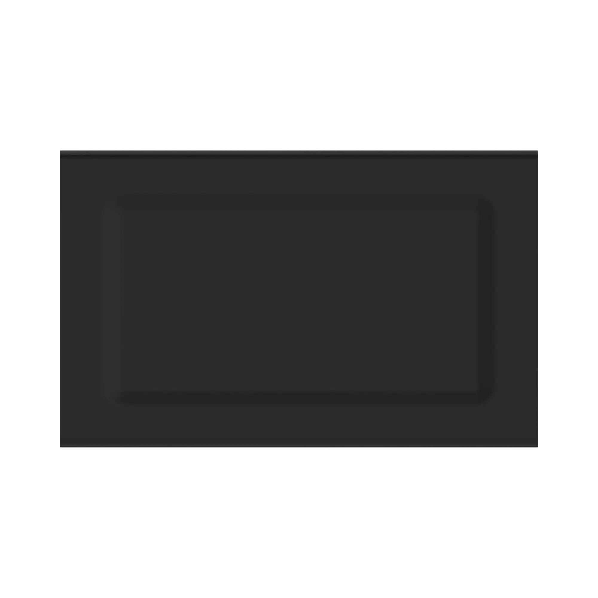 NR9086a MB Bianca Toilet Roll Holder With Phone Holder Matte Black image 2