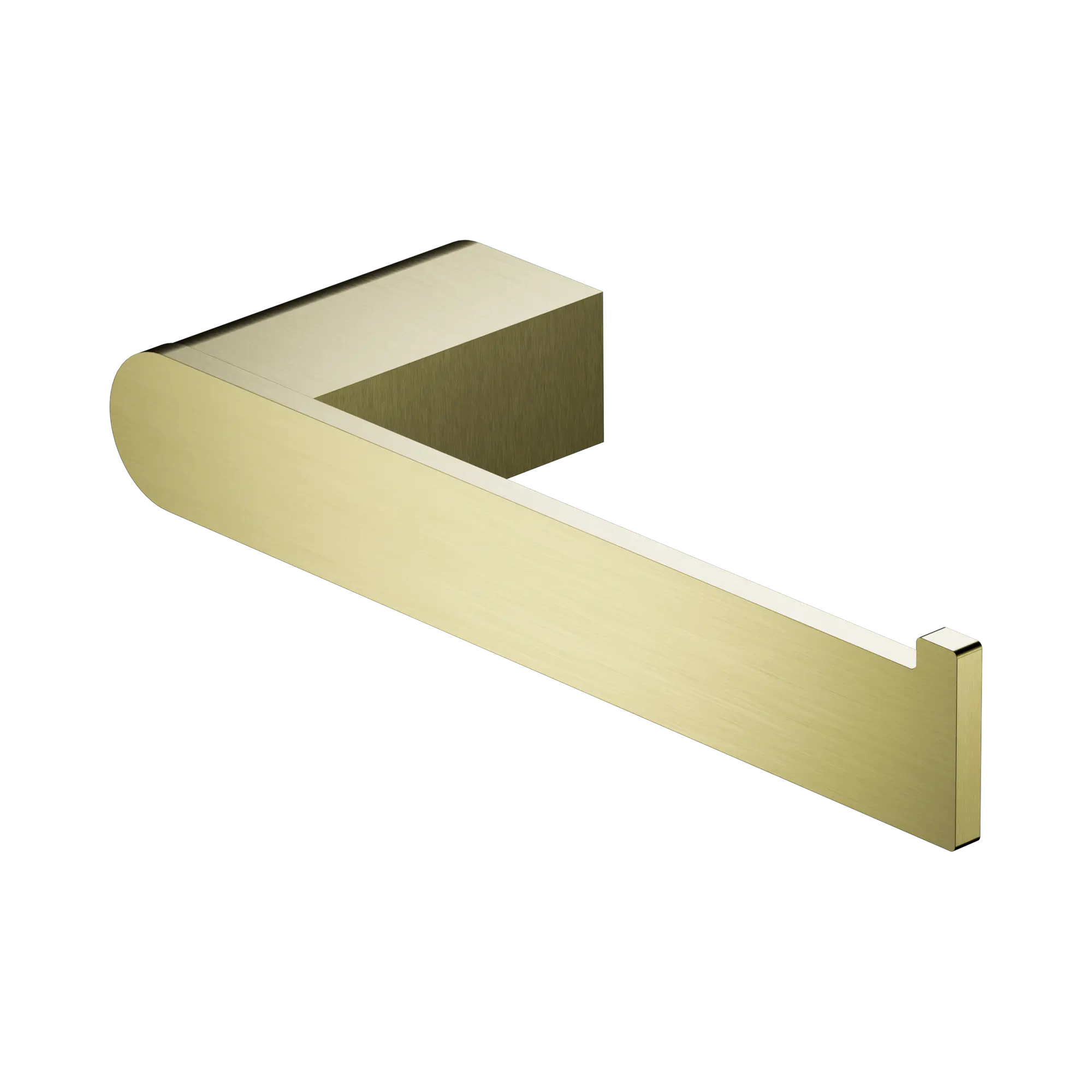 NR9086 BG Bianca Toilet Roll Holder Brushed Gold image 1
