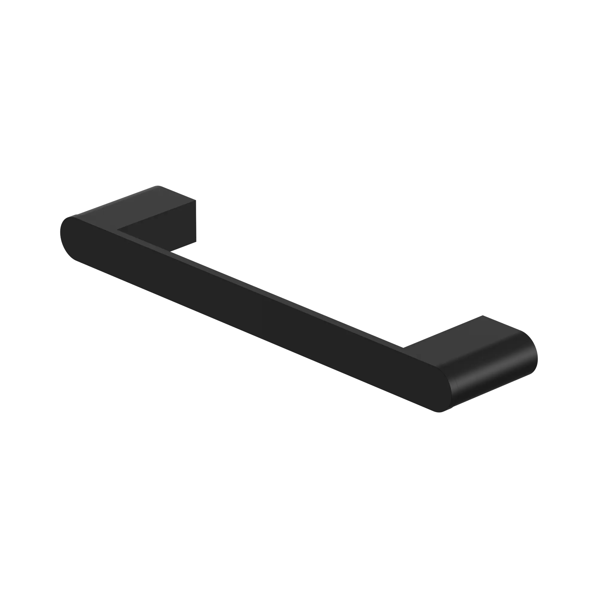NR9080 MB Bianca Hand Towel Rail Matte Black image 1