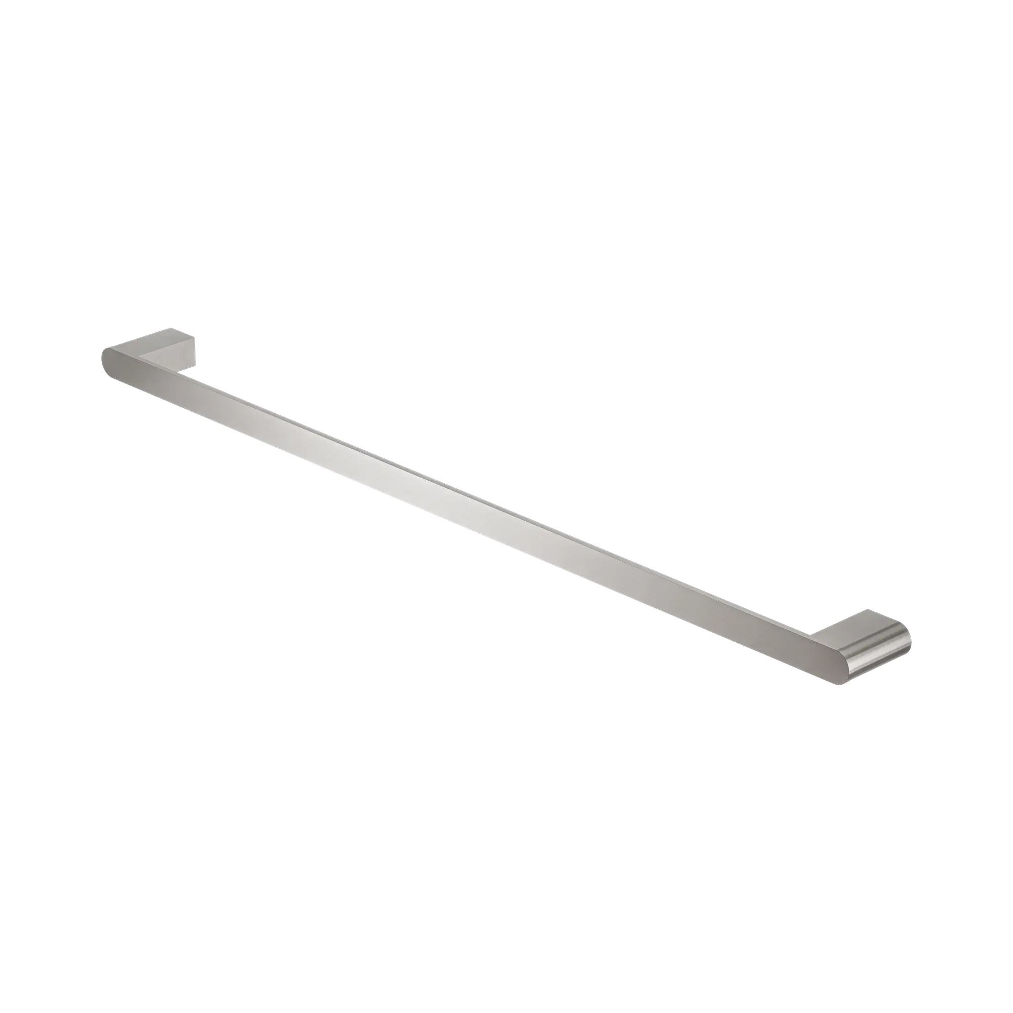 NR9030 BN Bianca Single Towel Rail 800mm Brushed Nickel image 1