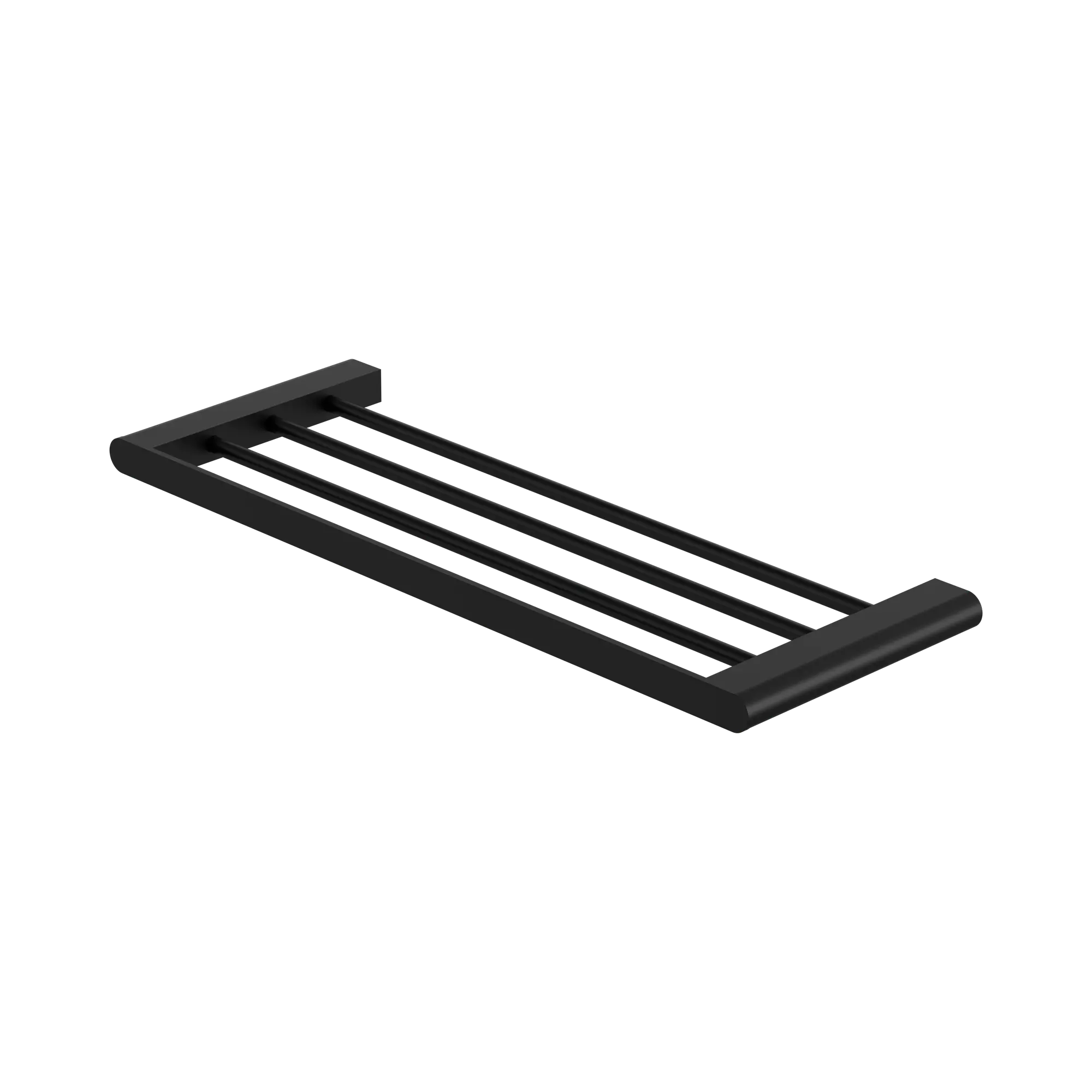 NR9089 MB Bianca Towel Rack Matte Black image 1