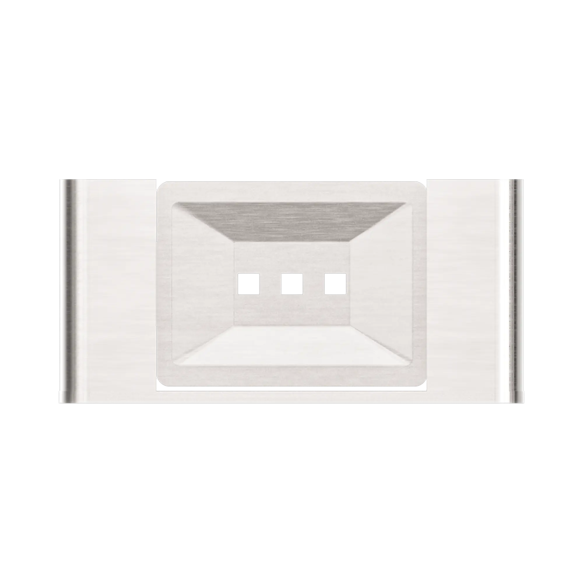 NR9081 BN Bianca Soap Dish Holder Brushed Nickel image 3