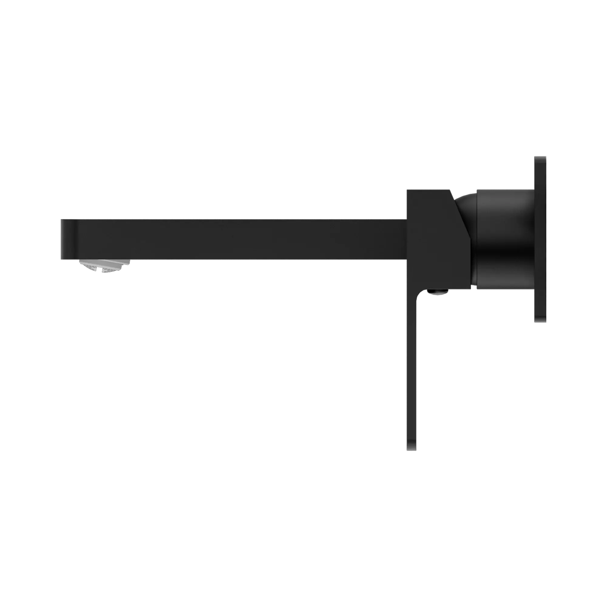 NR301507a MB Celia Wall Basin Bath Mixer Matte Black image 2