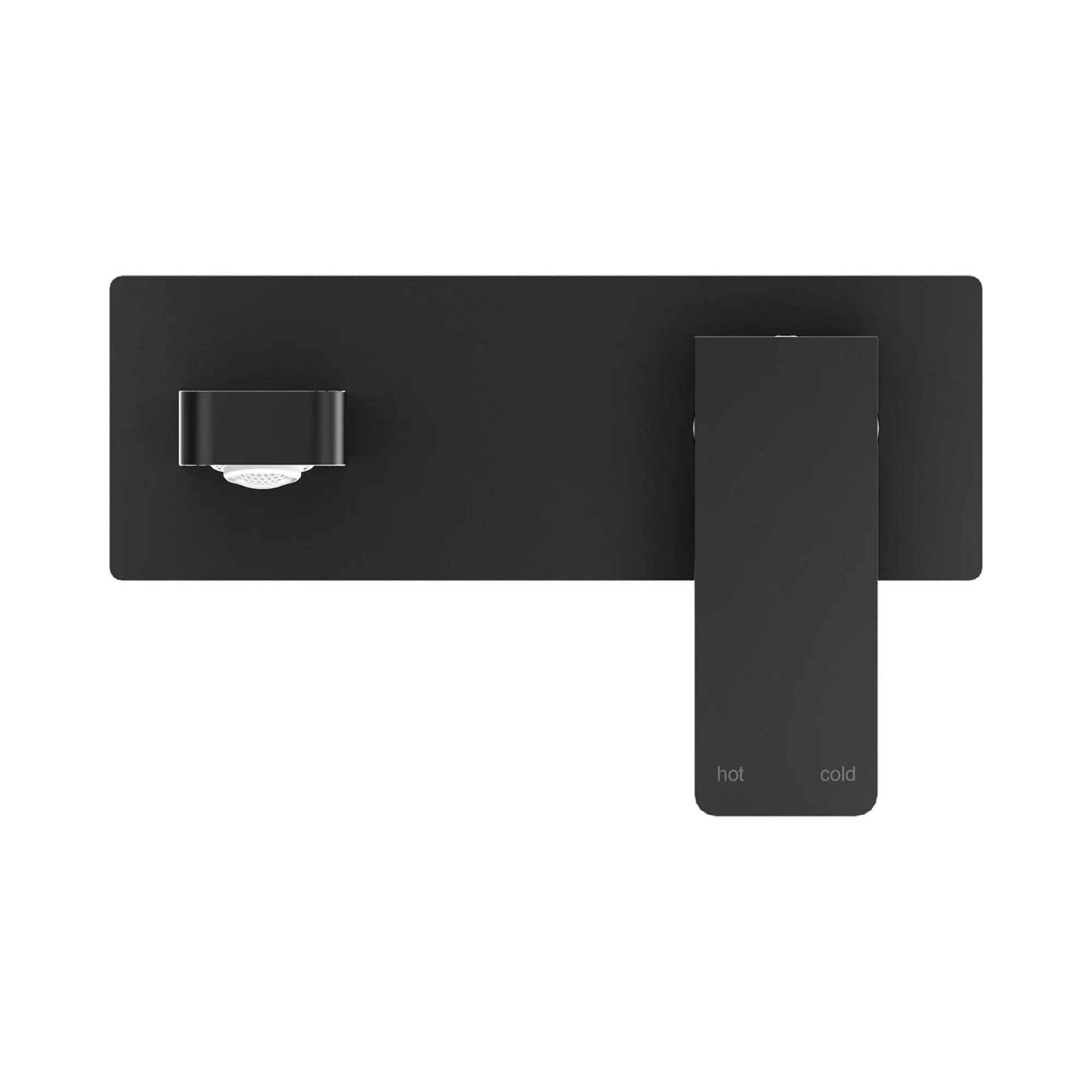 NR301507a MB Celia Wall Basin Bath Mixer Matte Black image 4