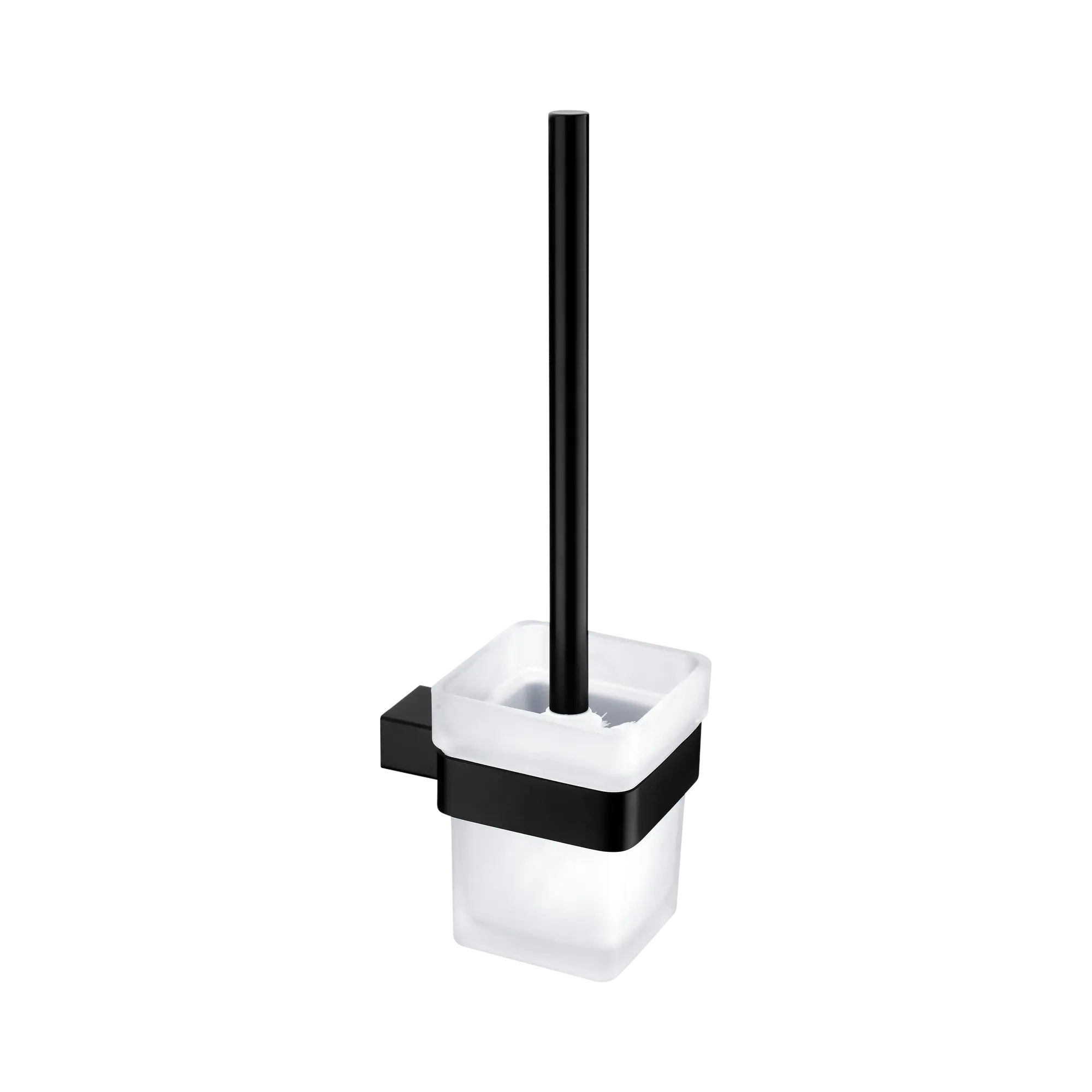 NR4688 MB Celia Toilet Brush Holder Matte Black image 1