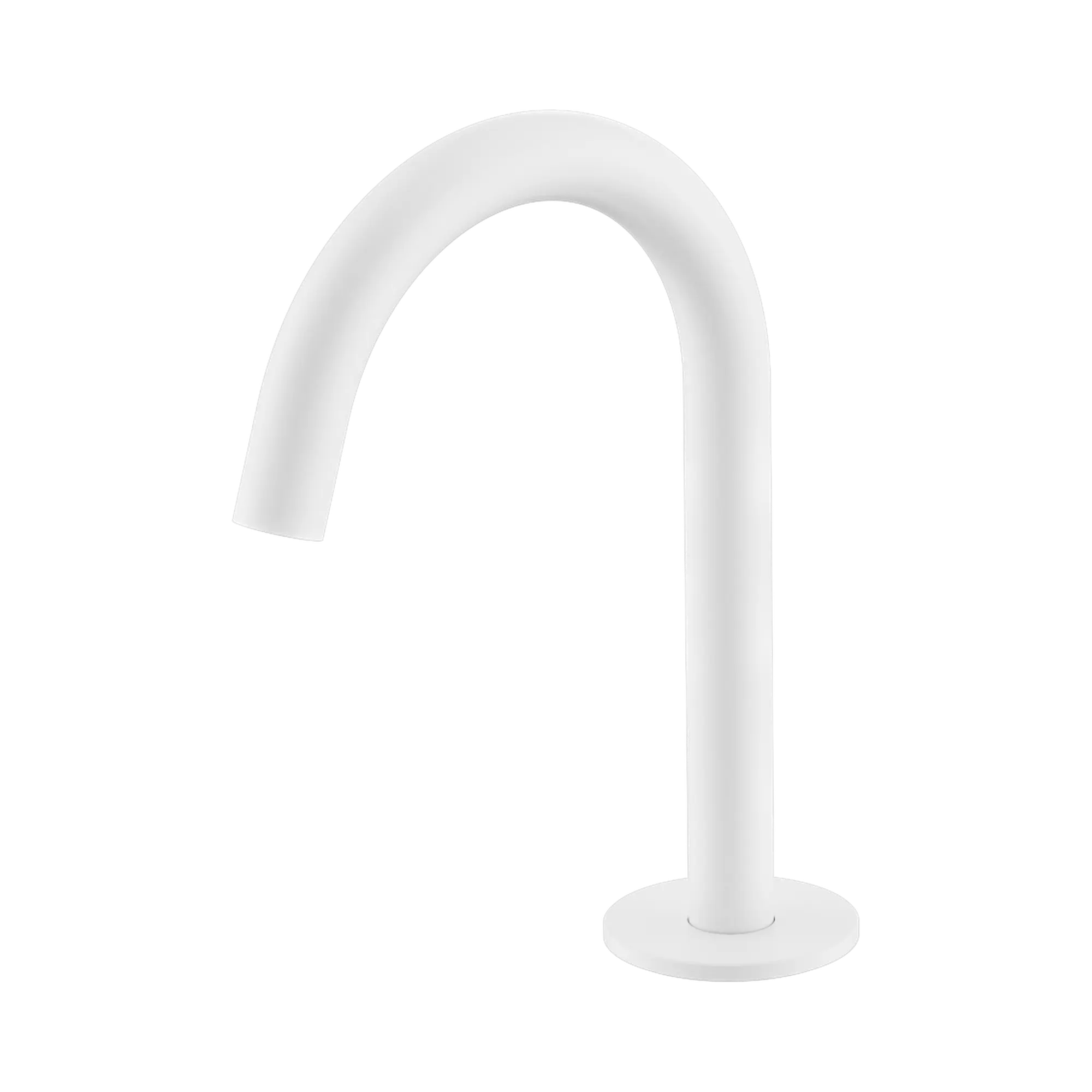24 C001 MW Serenity Basin Arc Spout Matte White image 1