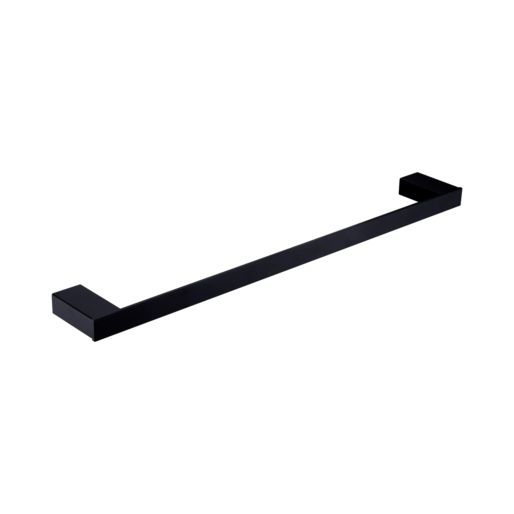 NR4630 MB Celia Single Towel Rail 800mm Matte Black image 1