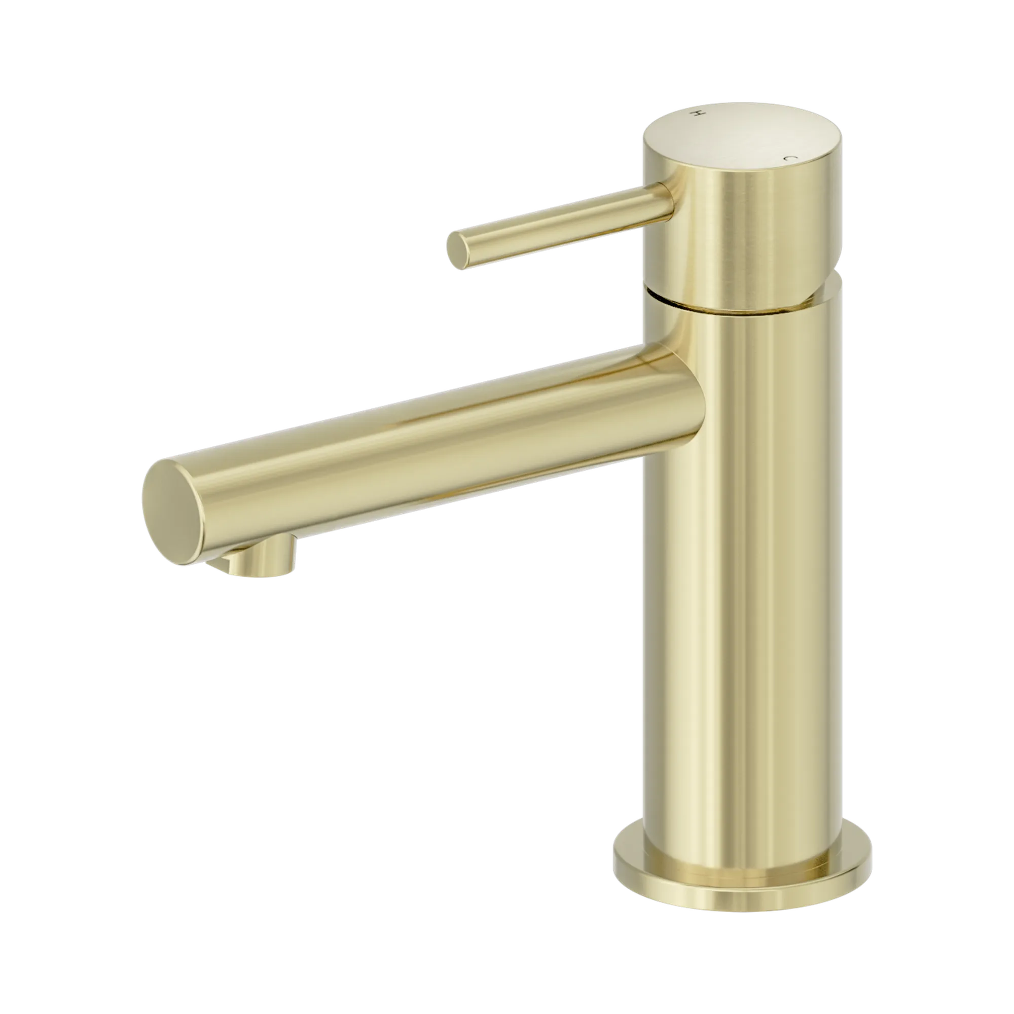 25 B001 BG Dolce II Basin Mixer Brushed Gold image 1