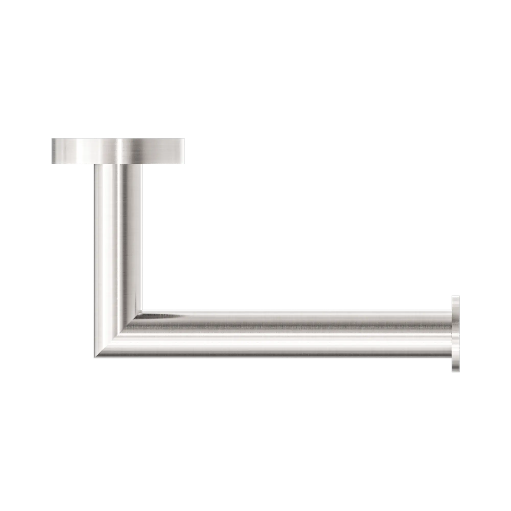 NR3686w BN Dolce Toilet Roll Holder Brushed Nickel image 3