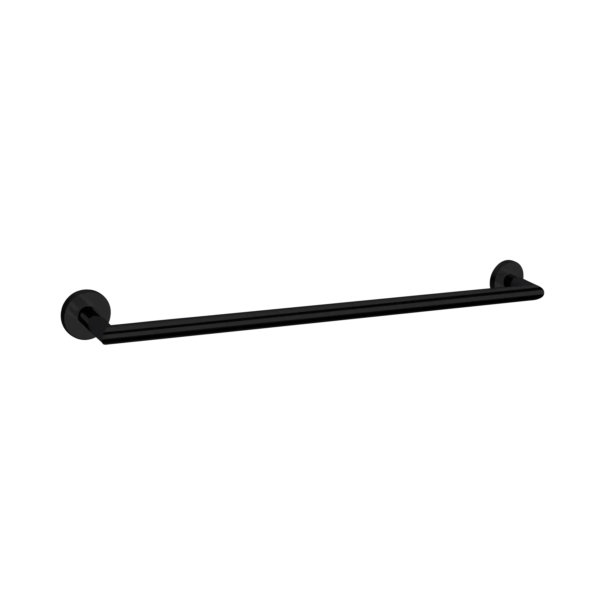 NR3630 MB Dolce Single Towel Rail 700mm Matte Black image 1