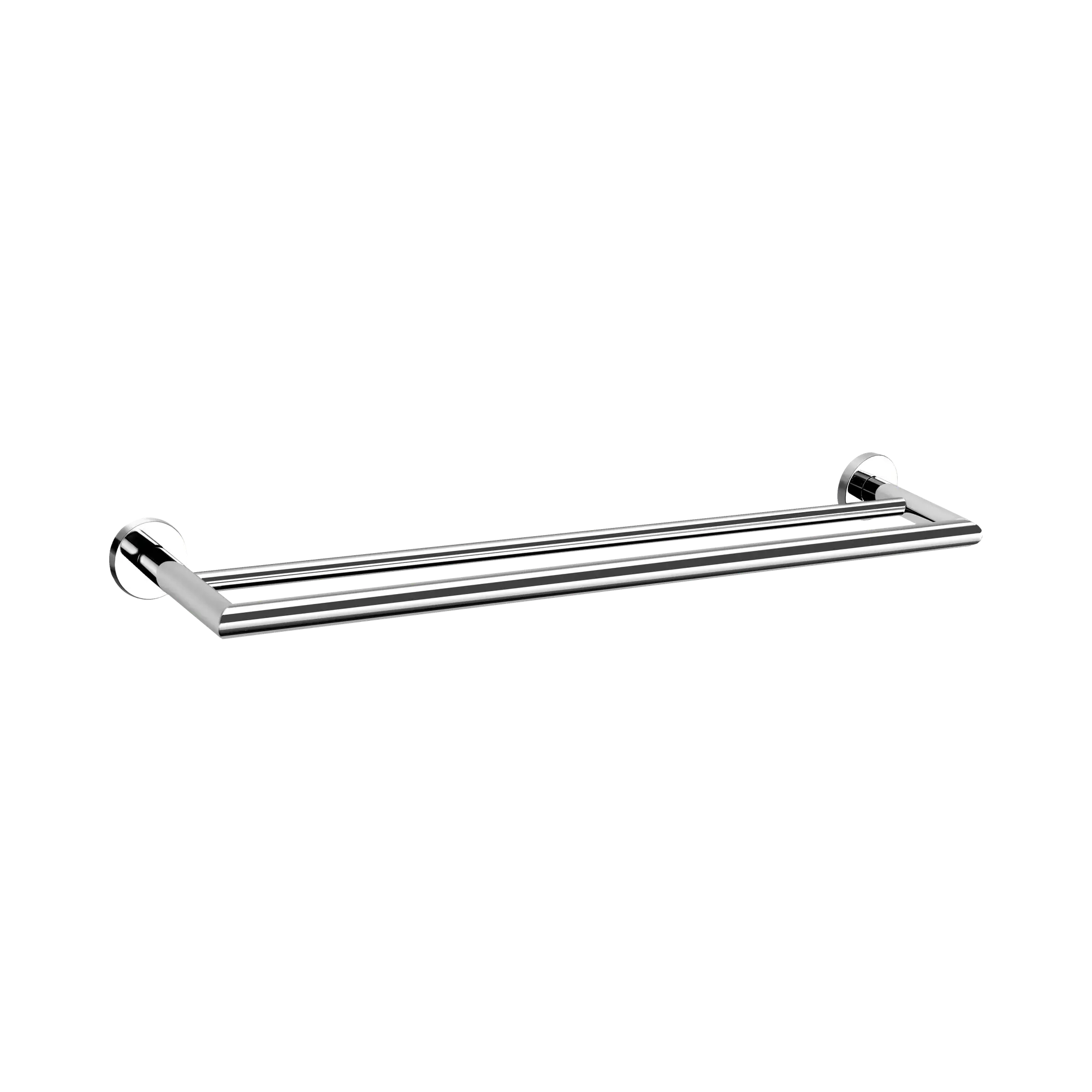 NR3630d CH Dolce Double Towel Rail 700mm Chrome image 1