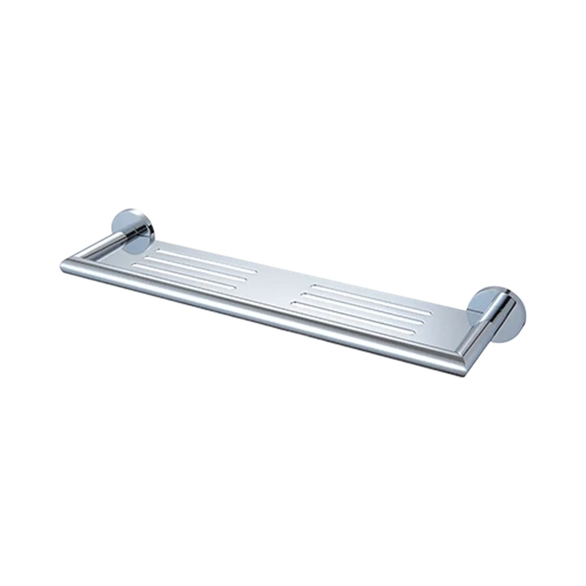 NR3687a CH Dolce Metal Shower Shelf Chrome image 1