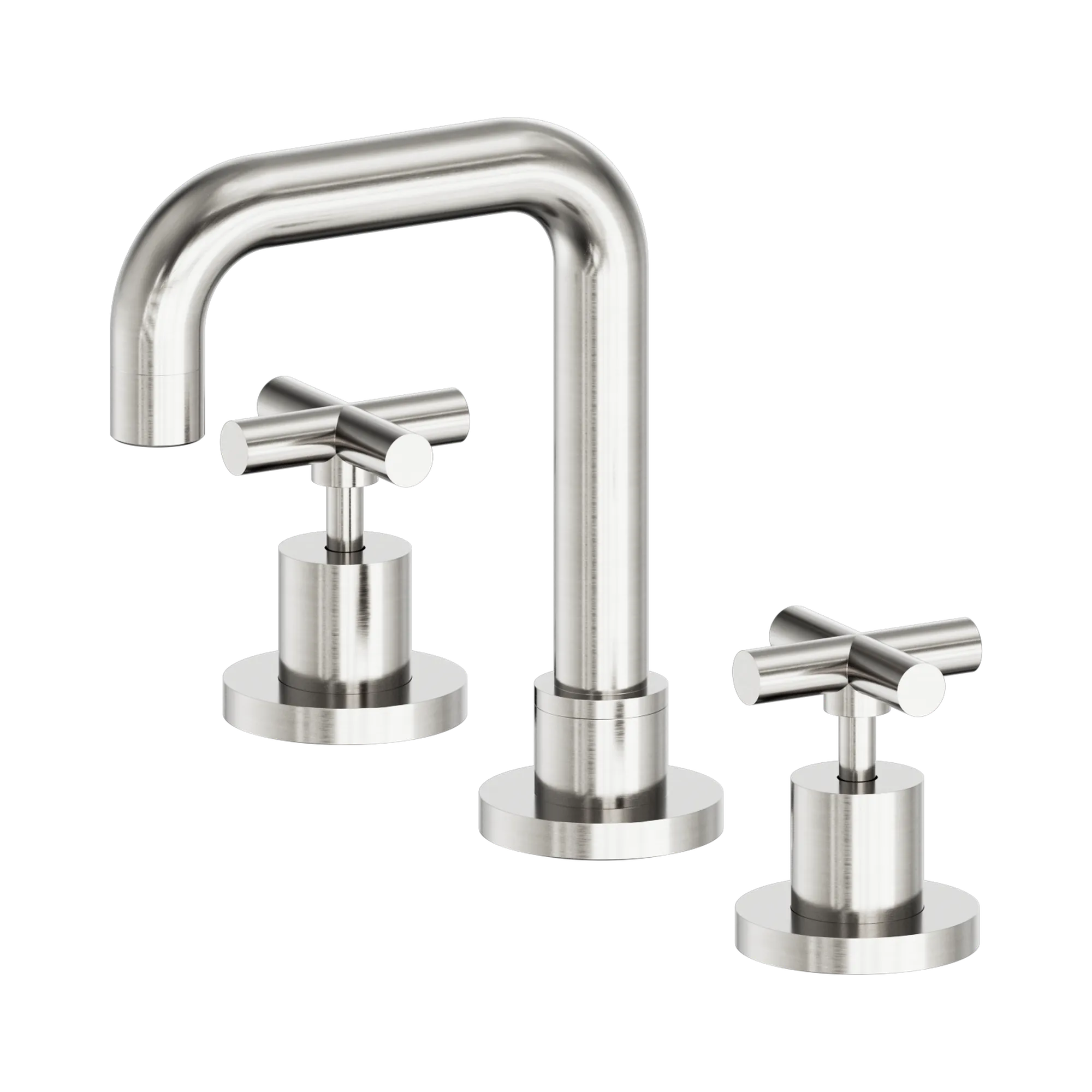 NR201601 BN X Plus Basin Set Brushed Nickel image 1
