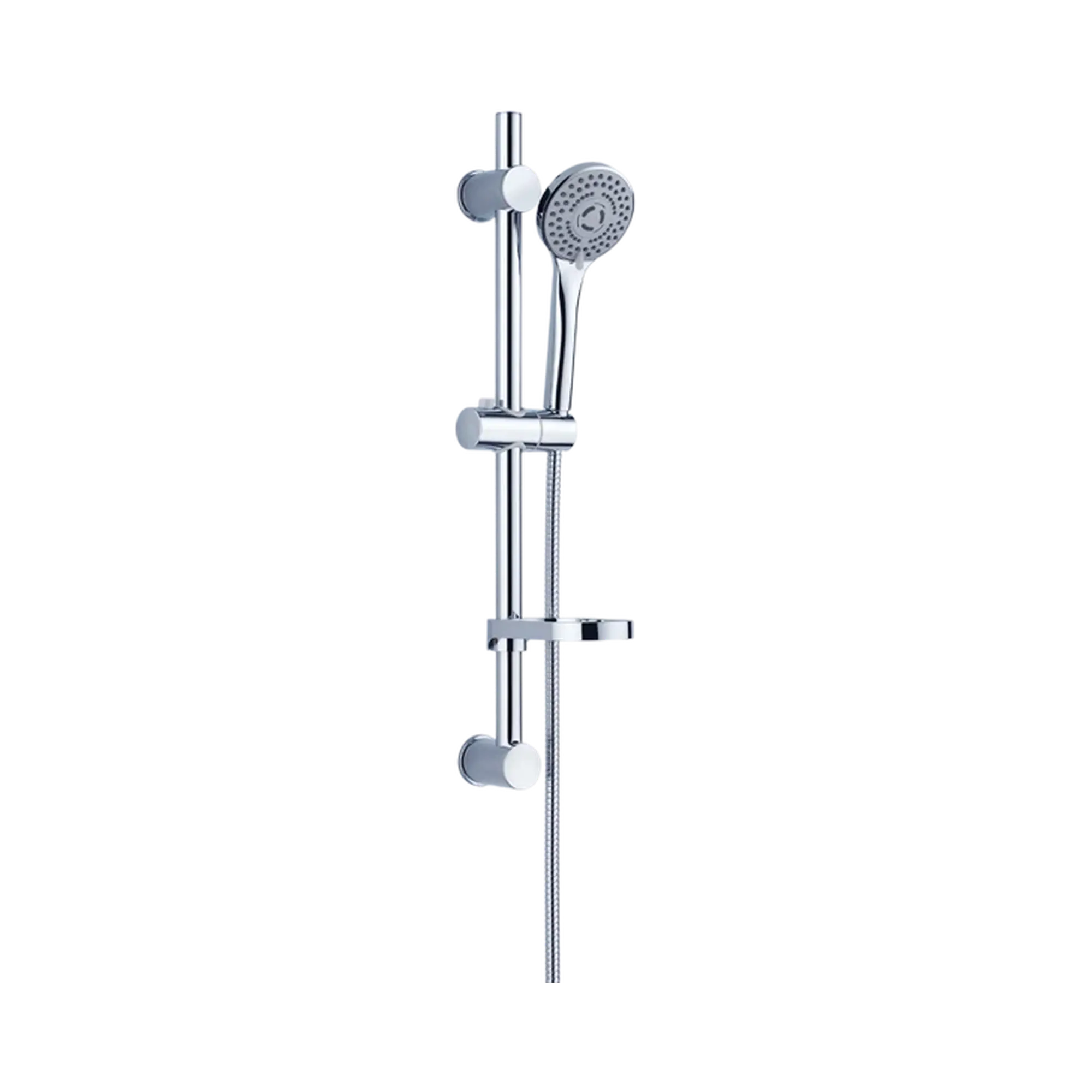 NR315 CH Builder Budget Shower Rail Chrome image 1